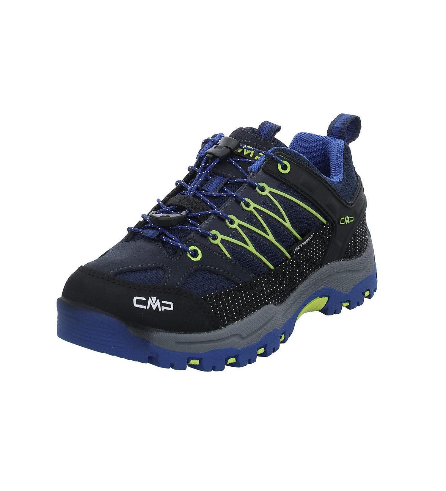 CMP Rigel Boys Trekking & Hiking Shoes - 33 EU Blue & Electric Blue | International Shipping Available - Buy Online on GoSupps.com