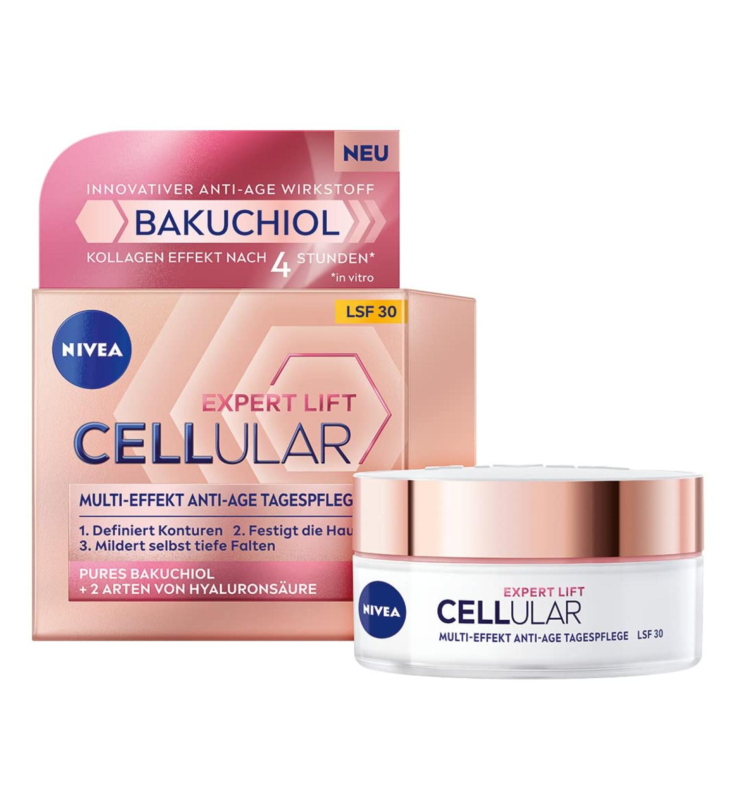 NIVEA Expert Lift Cellular Multi-Effect Anti-Age Day Cream SPF 30 50 - Buy Online on GoSupps.com