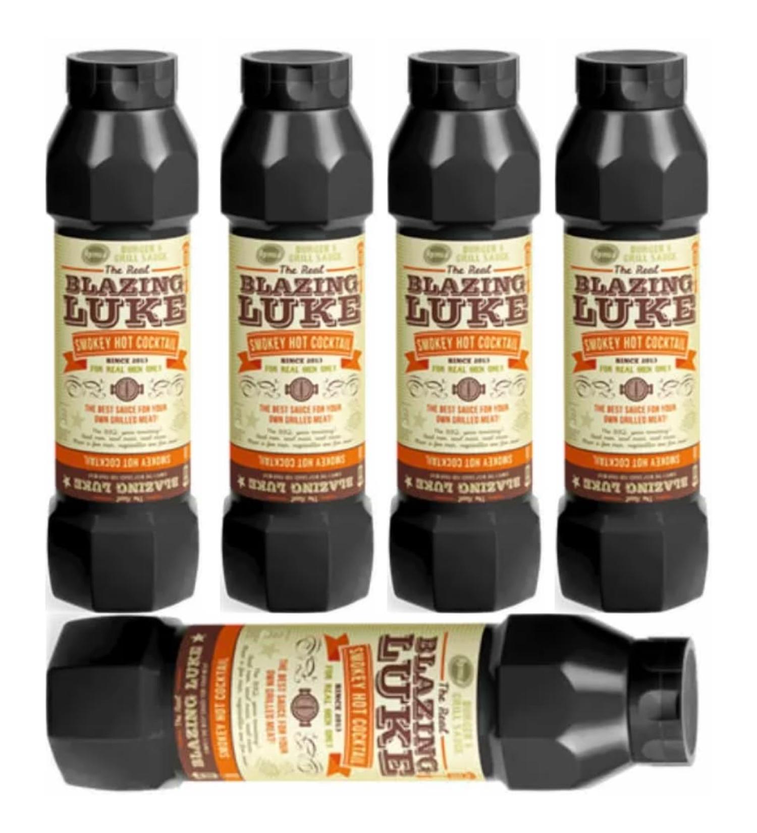 Remia Blazing Luke Smokey Hot Cocktail Sauce Sauce 800 ml x 5 Pieces - Buy Online on GoSupps.com