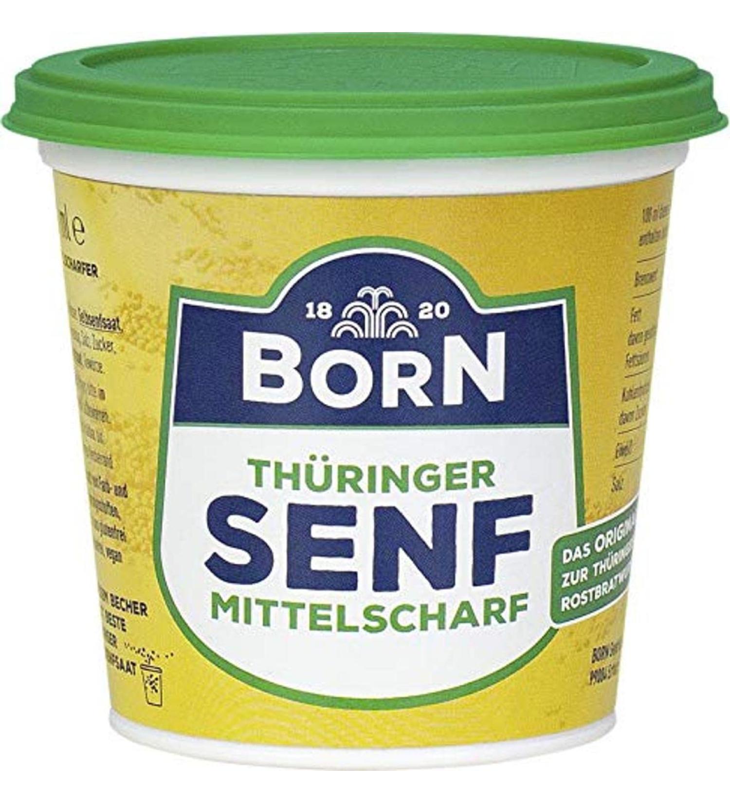 BORN Born Medium Spicy Thuringian Mustard 200 ml