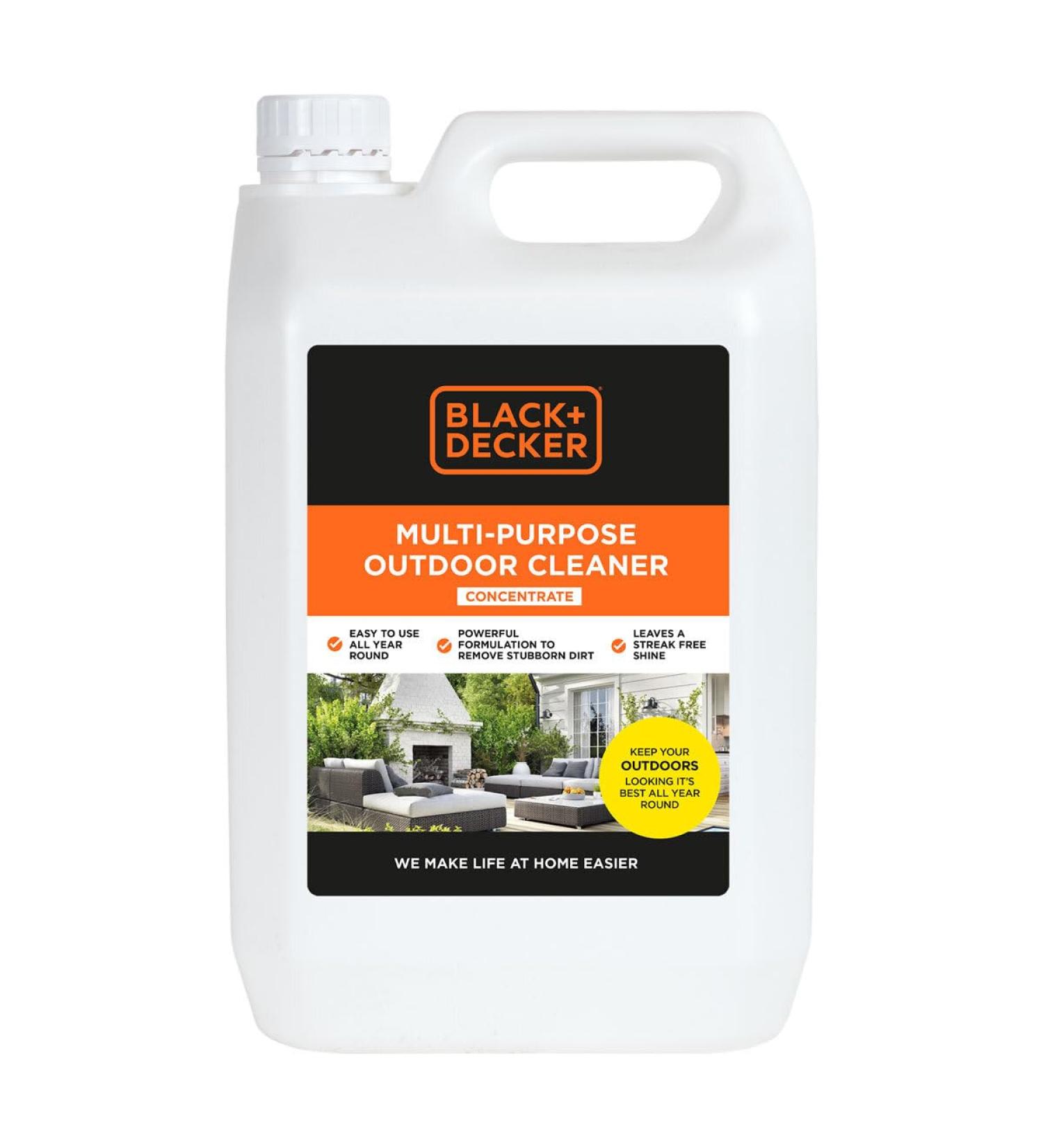 Black & Decker Multi-Purpose Outdoor Cleaner 5L - By Shop 4 Less