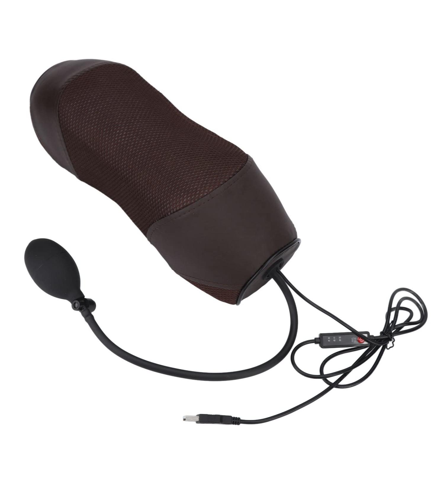 Verdant Touch Thermal Therapy Pillow | Neck Traction Cushion with 3 Temperature Settings for Pain Relief & Correct Positioning - Buy Online on GoSupps.com