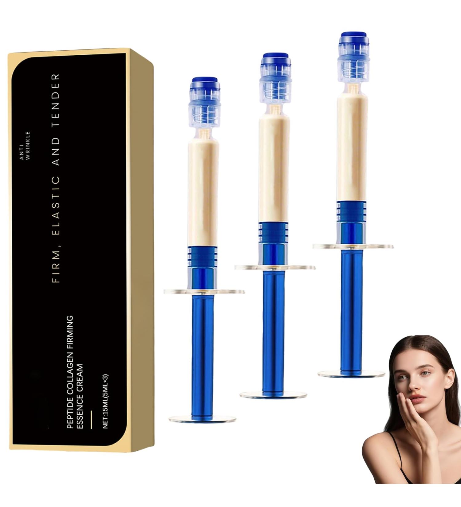 POYICGS Luxev ria Polypeptide Collagen Elastic Essence Cream 2026 New Micro-Molecular Collagen Anti-Wrinkle Lotion Polypeptide Collagen Firming Cream Tightening Lifting - Buy Online on GoSupps.com