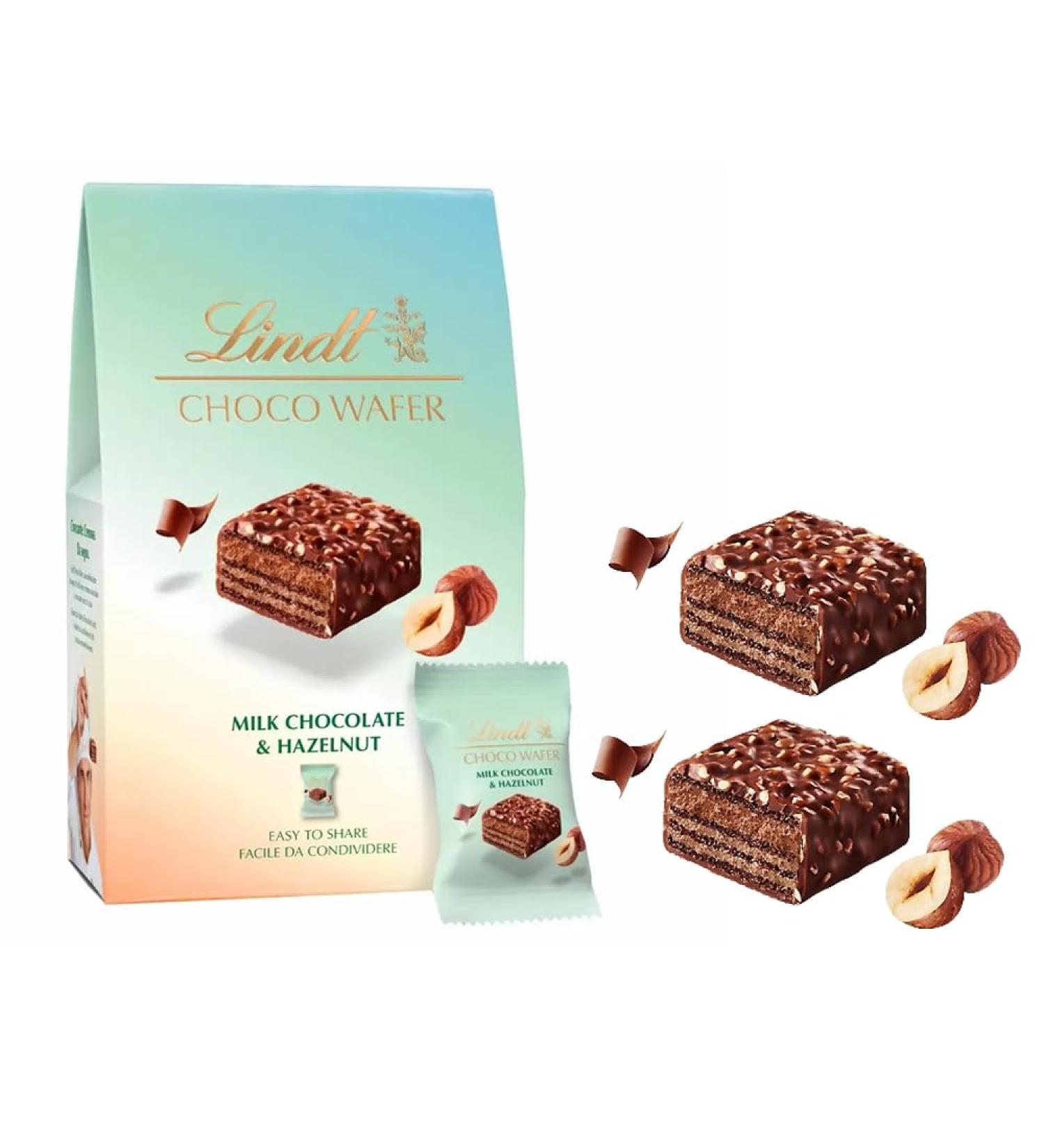Milk Chocolate Wafer Bar With Roasted Hazelnuts Sharing Box 135g - Buy Online on GoSupps.com