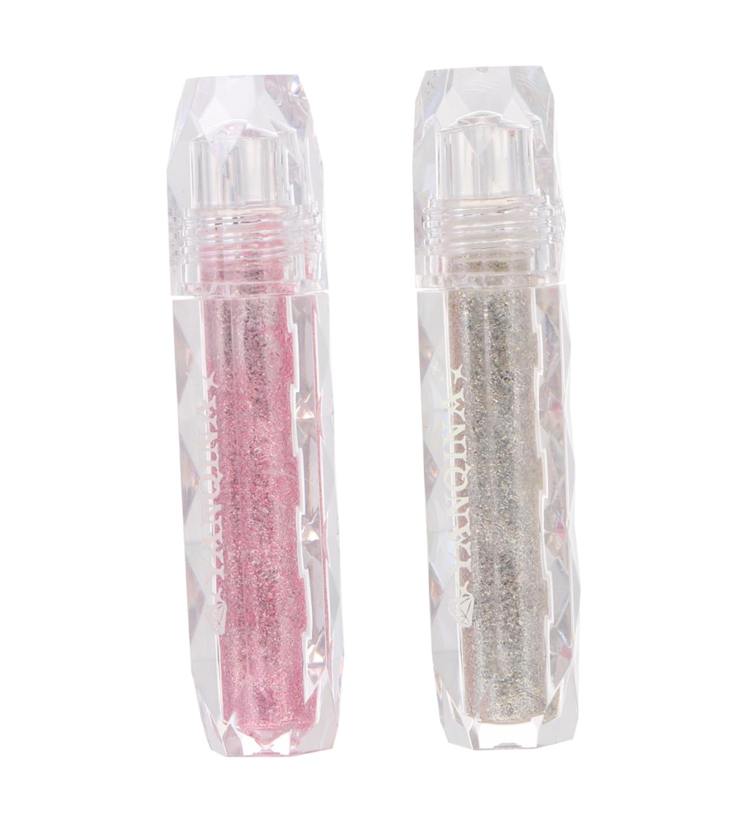 Healeved 2pcs Eyeshadow Eye Makeup Liquid Eye Shadow Make up Shampoo+shield Cosmetics Plastic Silver - Buy Online on GoSupps.com