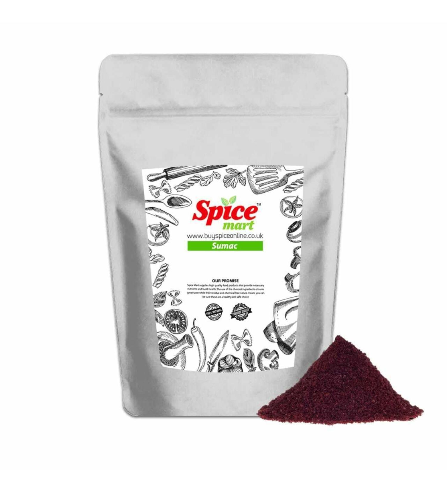 Ground SUMAC | SUMAK | SUMACH | SOMAQ Spice (With Salt) Turkey 50g -1.9kg (450g)