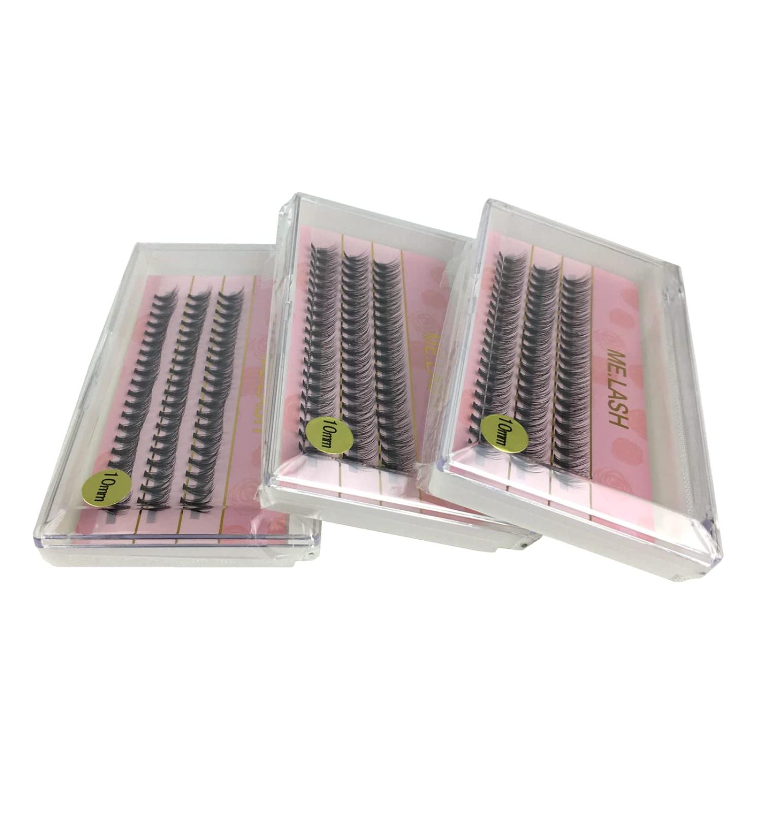 Premium Russian 20D Premade Volume Eyelash Extensions - C Curl 0.10mm Thickness Lengths 8mm to 14mm - Buy Online on GoSupps.com