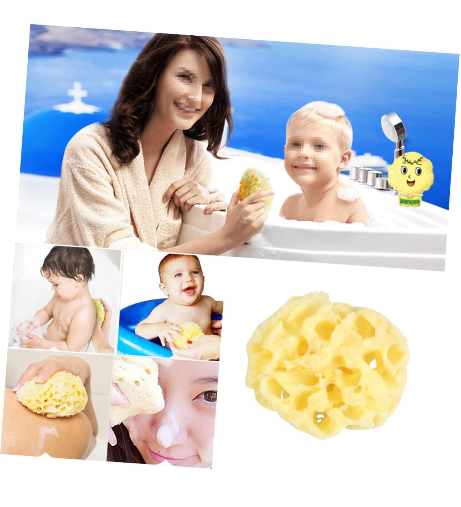 Beavorty 1pc Bath Sponge Sponge for Bathing Mesh Balls Sponge Sponges for Bathing Bath Sponges for Shower Seaweed Sponge Honeycomb Bath Ball Algae Sponge Body Sponge - Buy Online on GoSupps.com
