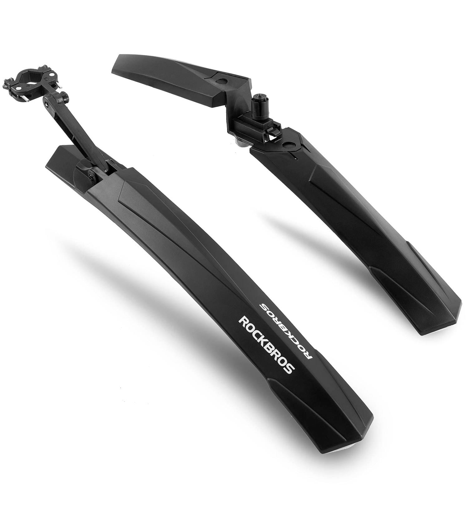 ROCKBROS Adjustable Bike Fender Set | Front Rear MTB Mud Guards for Cycling | Splash Guard for Mountain, Road & City Bikes - Buy Online on GoSupps.com