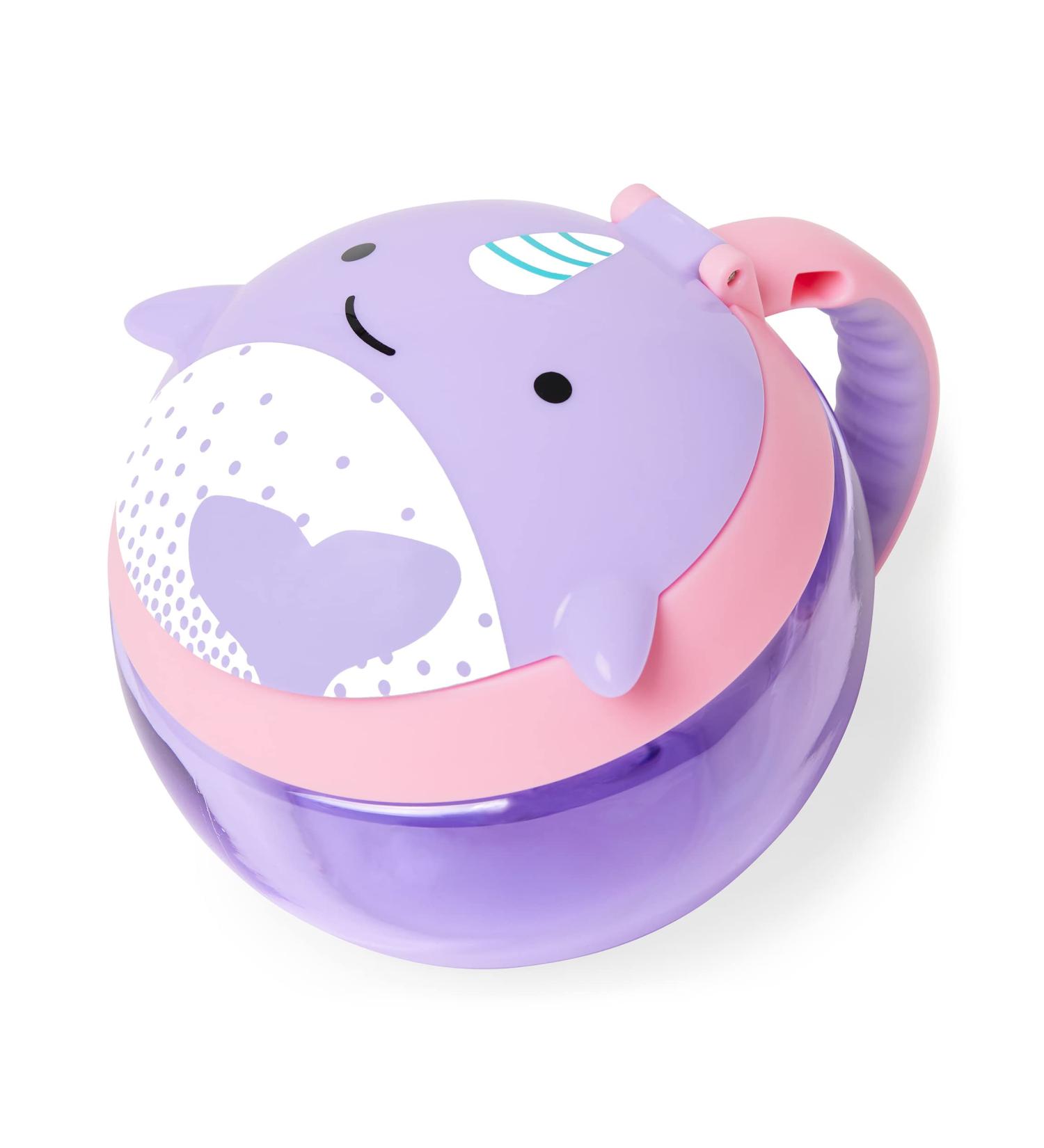 Skip Hop Zoo Narwhal Snack Cup - Fun and Functional Snack Container - Buy Online on GoSupps.com