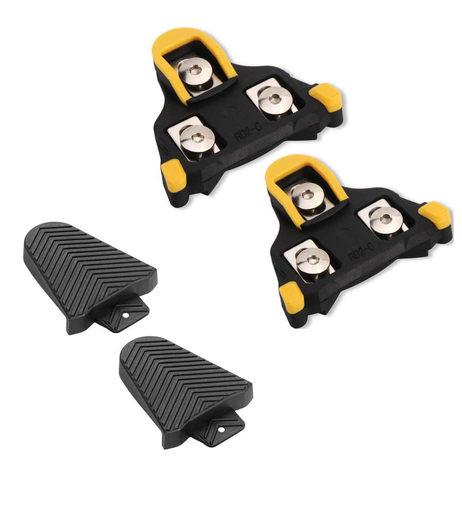 Thinvik Bike Cleat Rubber Cover Set - Compatible with Shimano SPD-SL SH10 SH11 SH12 Road Bike Cleats - Buy Online on GoSupps.com