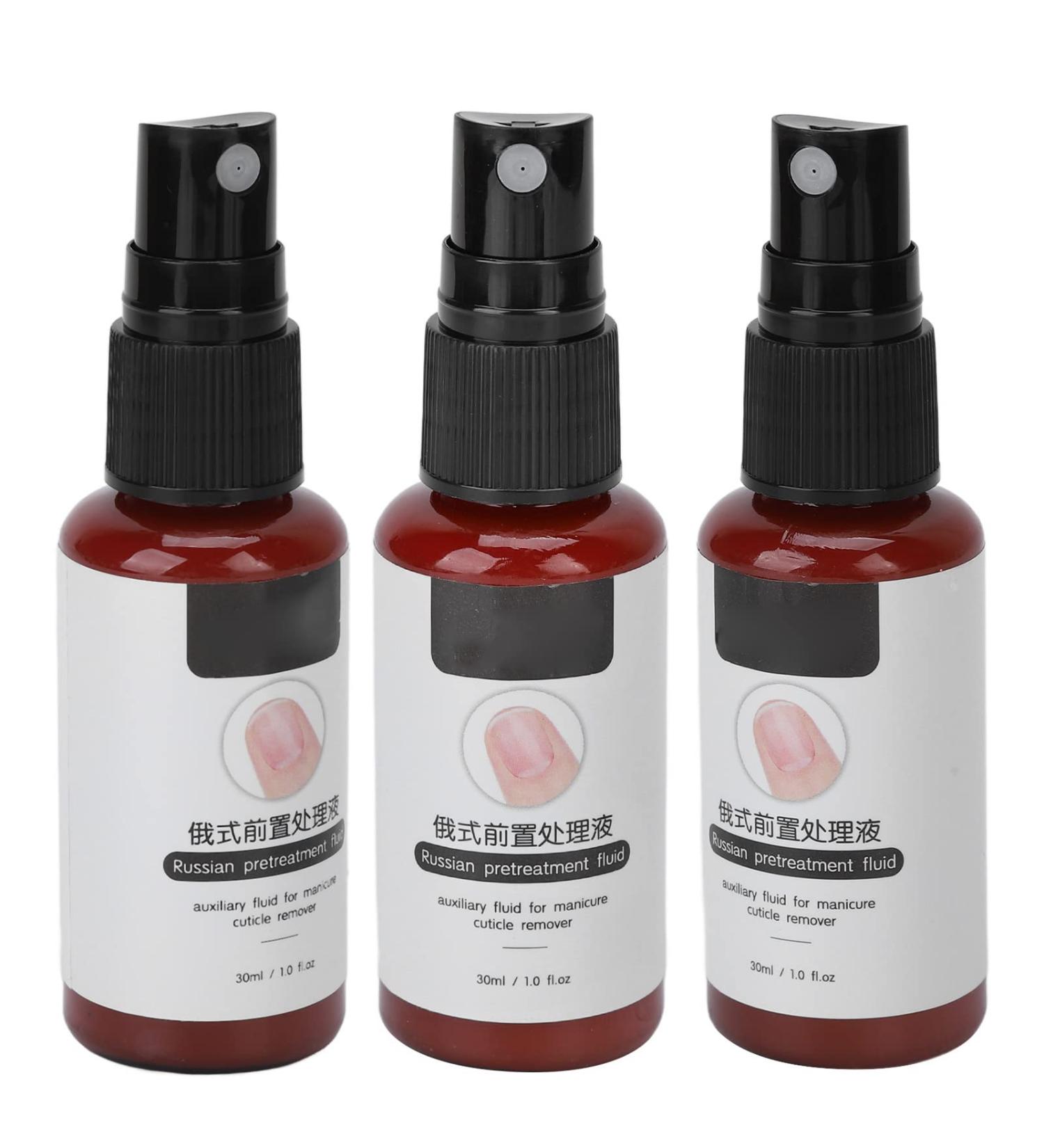 3pcs Nail Cuticle Remover 30ml Nail Cuticle Softener Nail Cuticle Soften Liquid Remove Dead Skin for Manicure Pedicure Nail Art Accessory for Home Salon - Buy Online on GoSupps.com