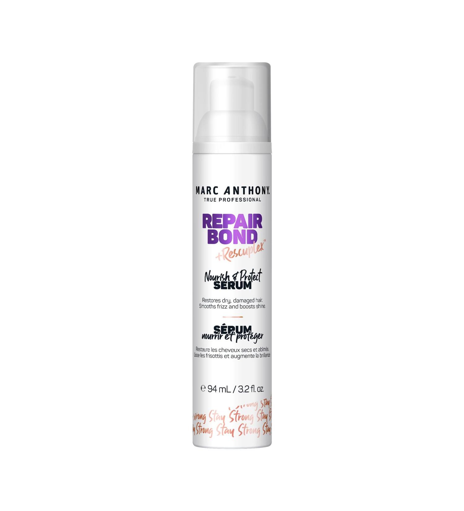 Marc Anthony Hair Serum for Frizzy & Damaged Hair Repair Bond & Rescuplex Strength 3.2 fl oz | International Shipping Available - Buy Online on GoSupps.com