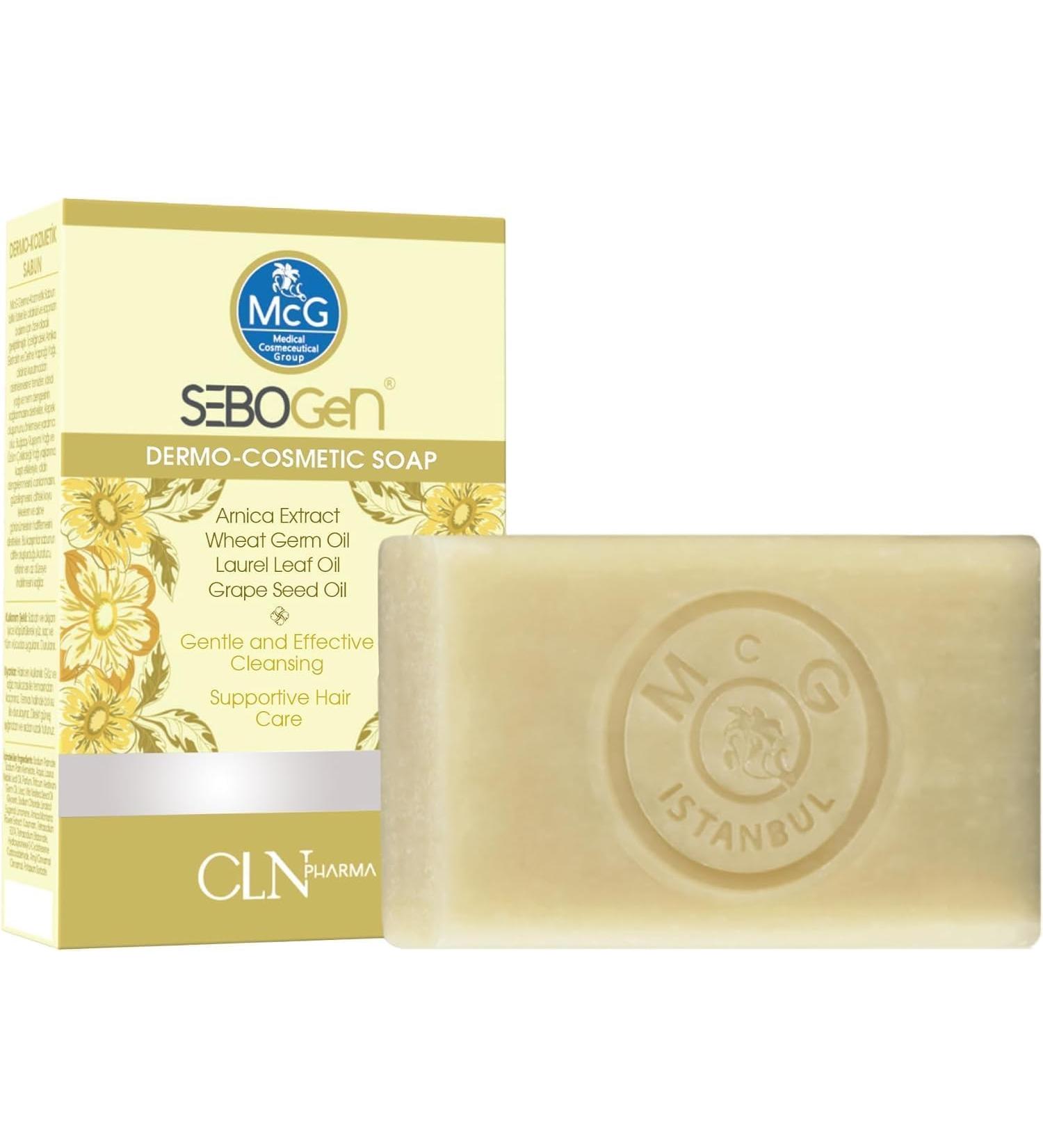 Sebogen Savon Cosm tique Dermo-Capillaire | 100 g - 1 Paquet | Nourrissment et Soin du Cuir Chevelu | Barre Capillaire Hydratante Savon de soin capillaire 1 Paquet - Buy Online on GoSupps.com