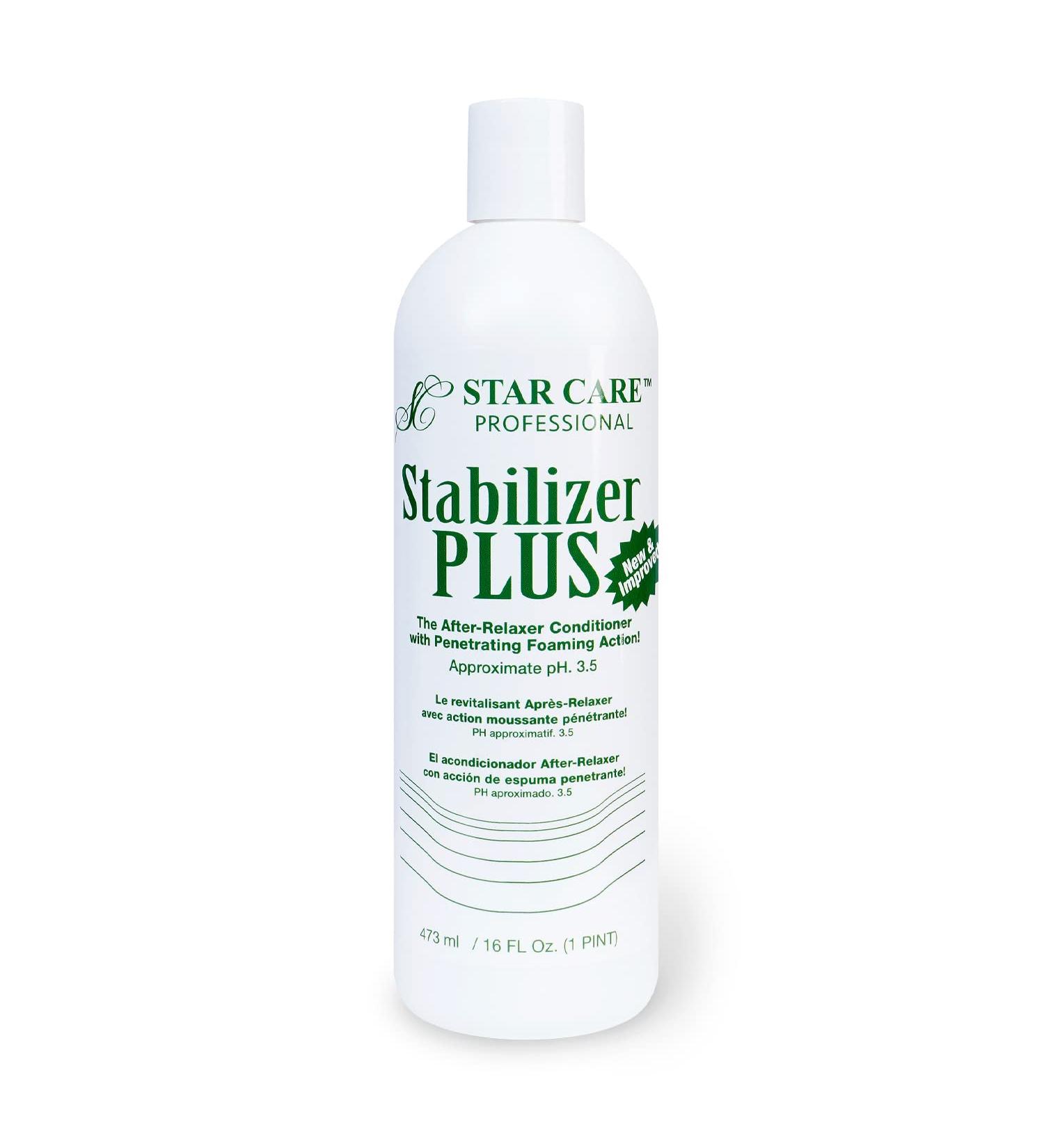 STAR CARE Stabilizer Plus 16oz After-Relaxer Conditioner | Penetrating Foaming Action | pH 3.5 | Pack of 1 - Buy Online on GoSupps.com
