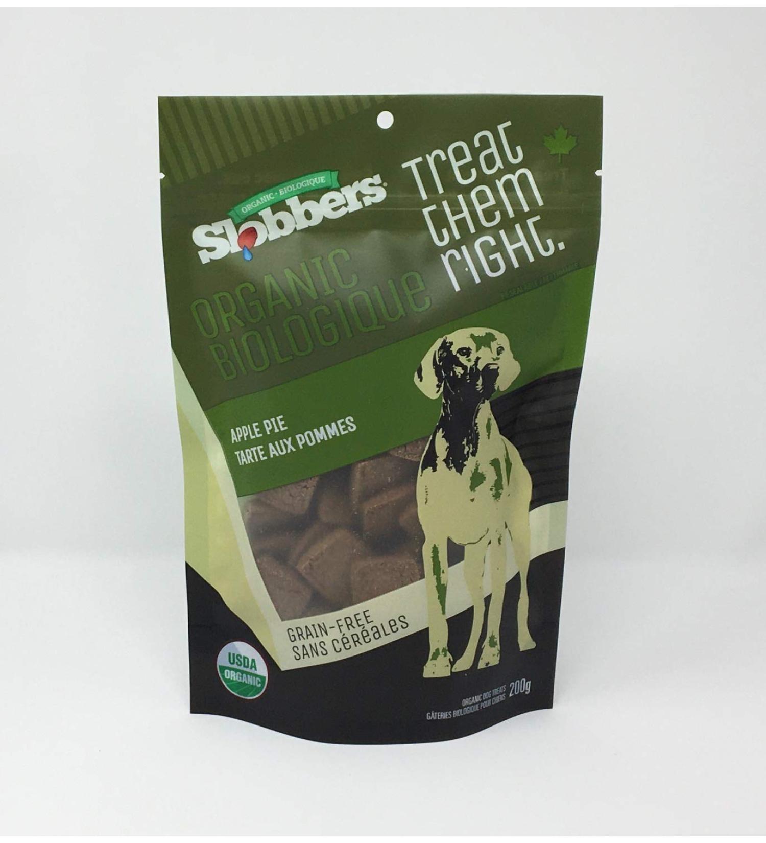 Slobbers Organic Dog Treats - Apple Pie - 200g - Buy Online on GoSupps.com