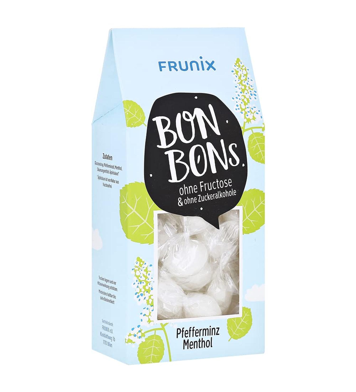 FRUNIX peppermint-menthol candies without fructose 90g