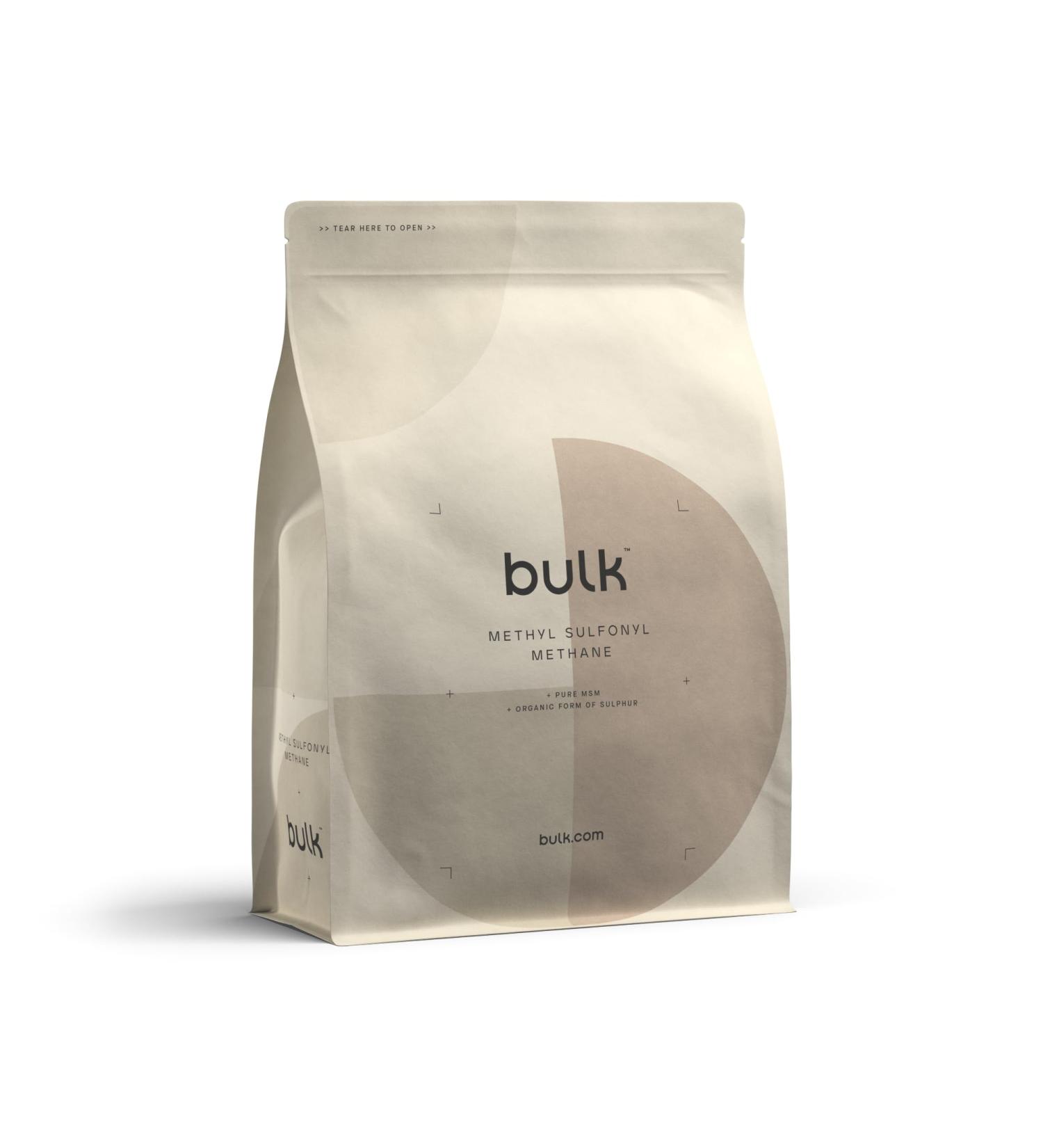 Bulk MSM Powder (Methyl-Sulfonyl Methane) 500 g Packaging May Vary 500g