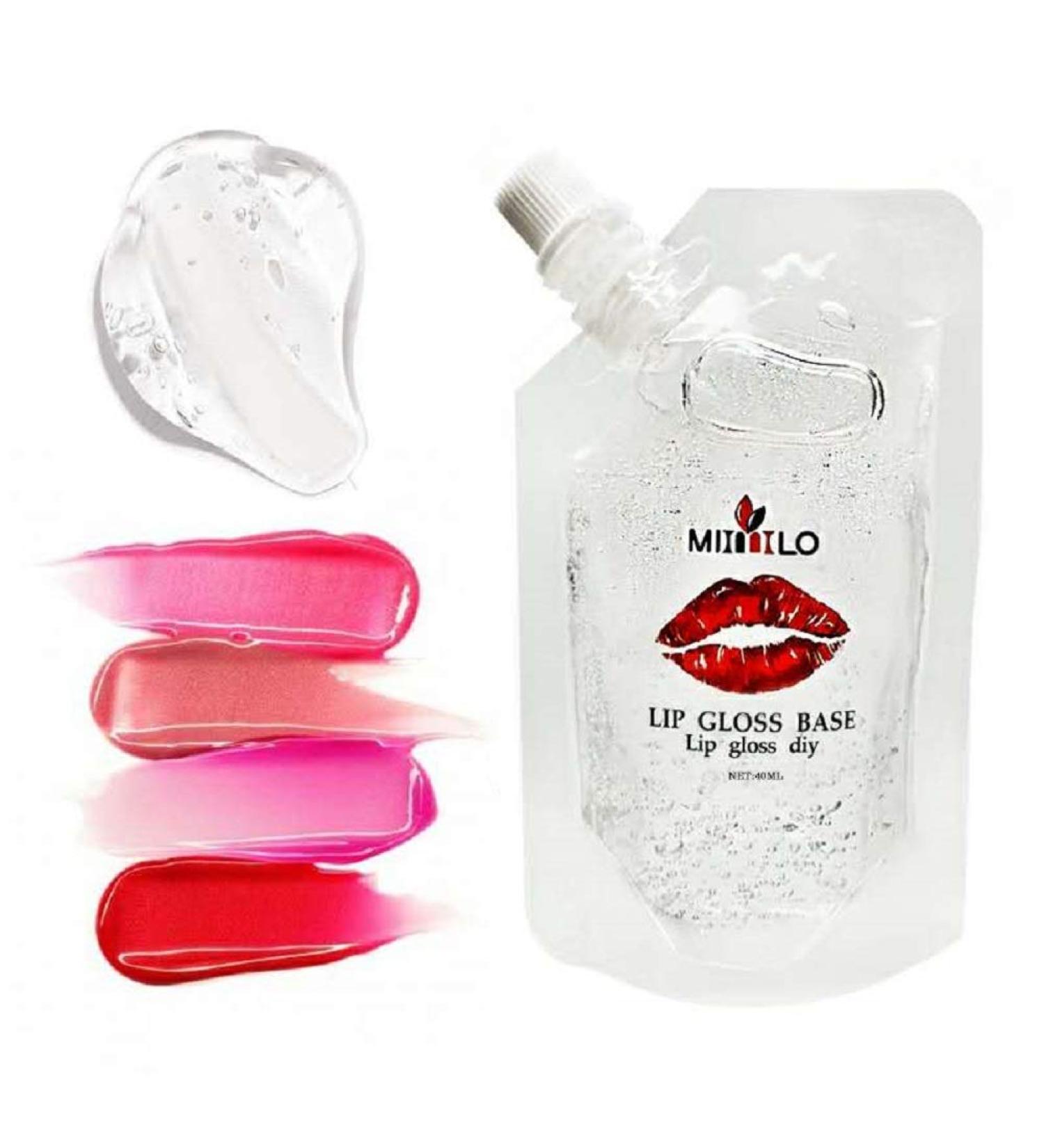 Ofanyia Lip Gloss Base - DIY Handmade Lip Gloss Material - 40ML 1.35 Fl Oz - Buy Online on GoSupps.com