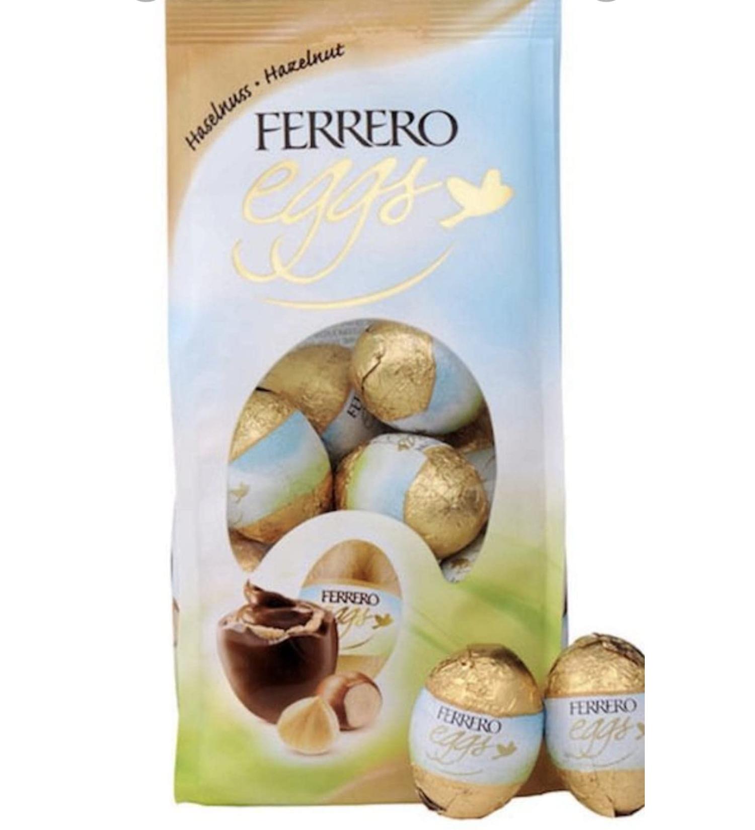 Ferrero Mini ufs de P ques au chocolat au lait et noisette 100 g - Buy Online on GoSupps.com