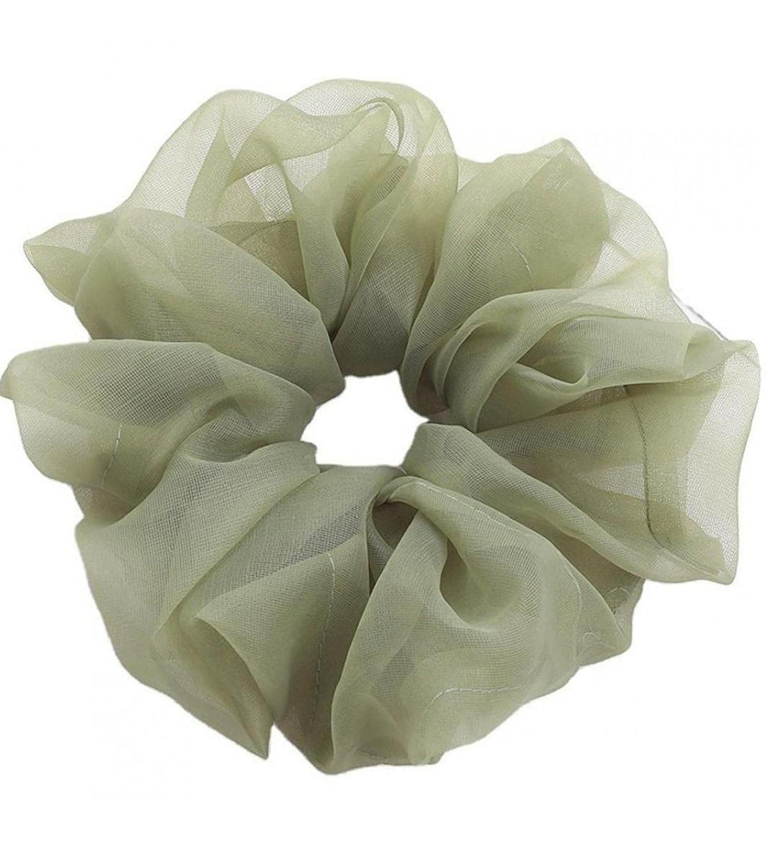 Onsinic Sweet Maxi Organza Scrunchies - Women's Big Elastic Hair Bands & Girl Headgear - Stylish Hair Accessories for All Occasions - Buy Online on GoSupps.com