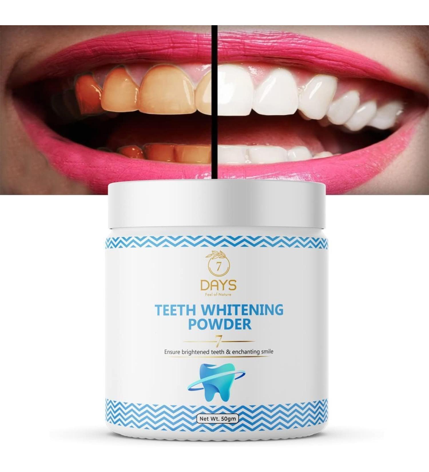 Teeth Magic Powder: Enhance Any Toothpaste with Calcium Carbonate Lavender & Mint Flavor - 50g | International Shipping Available - Buy Online on GoSupps.com
