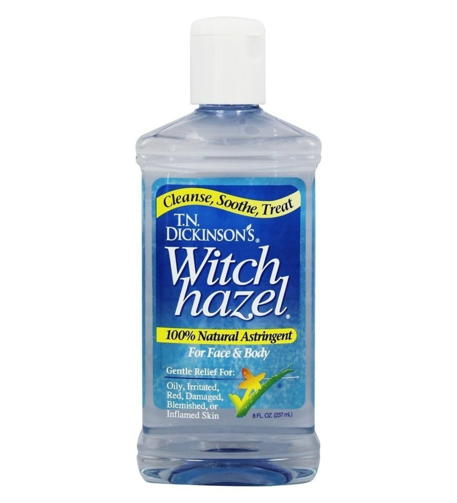 Dickinson's Witch Hazel All Natural Astringent 8 oz (Pack of 4)