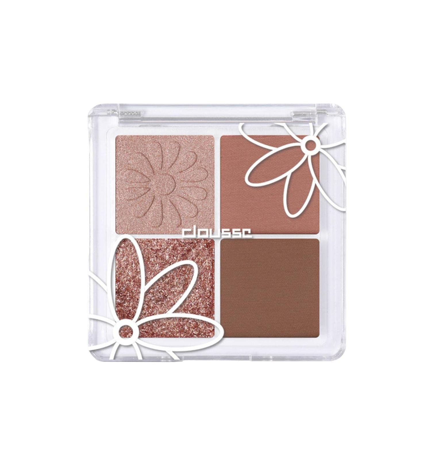 Eyeshadow Makeup Palette - 4 Colors Blendable Matte Shimmer Eye Shadow Pallet Matte and Shimmer Pigmented Blending Eye Shadow Pallet Natural Velvet Texture Eye Shadow Makeup Palette Sillervan 03 - Buy Online on GoSupps.com