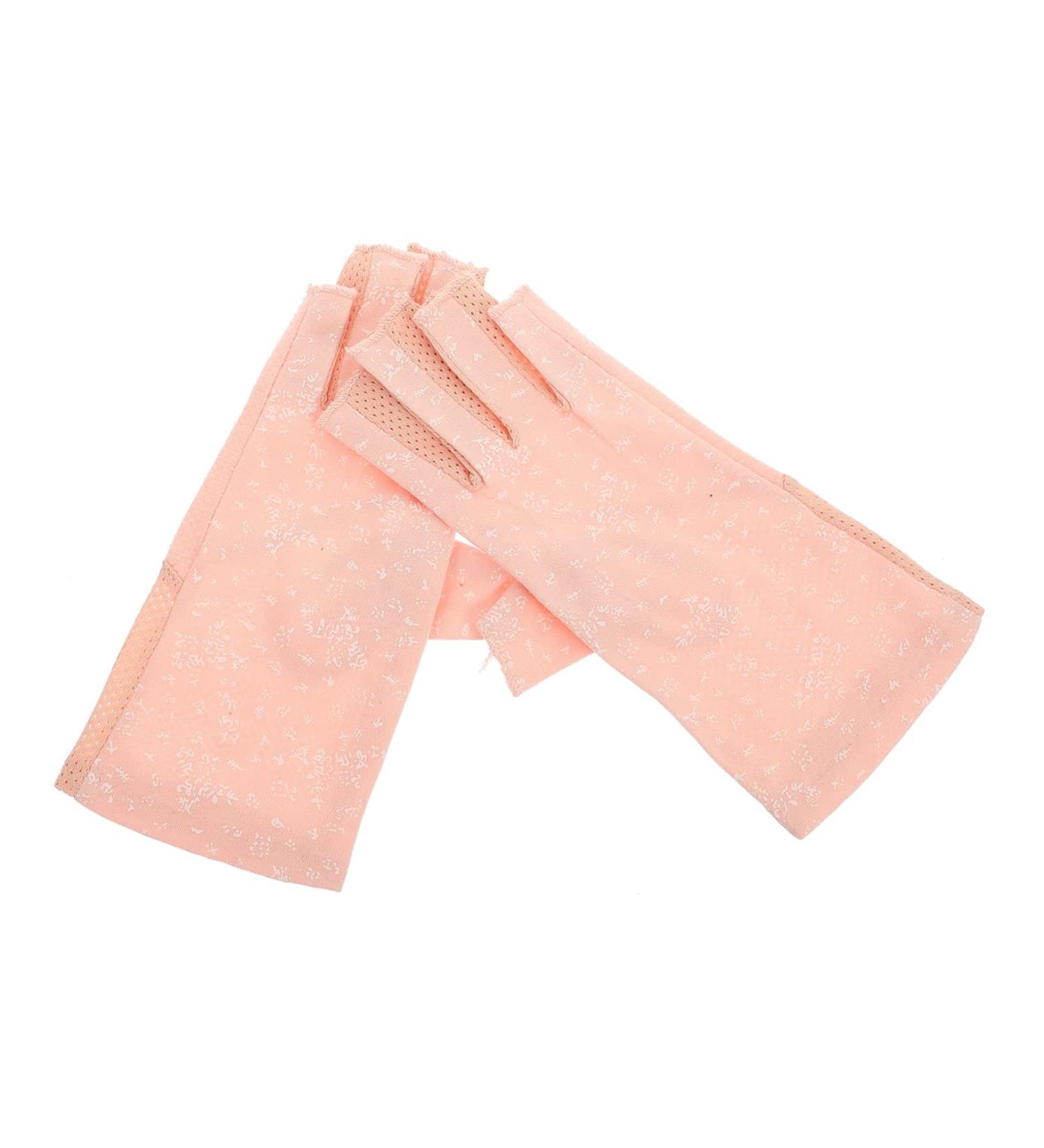 FOMIYES 4 Pairs Sun Protection Half Finger Gloves UV Shield Gloves Summer Gloves UV Prevention Gloves Salon Nail Art Tools Skin Protective Gloves Accessories Pink Ultra Thin Miss Nylon - Buy Online on GoSupps.com