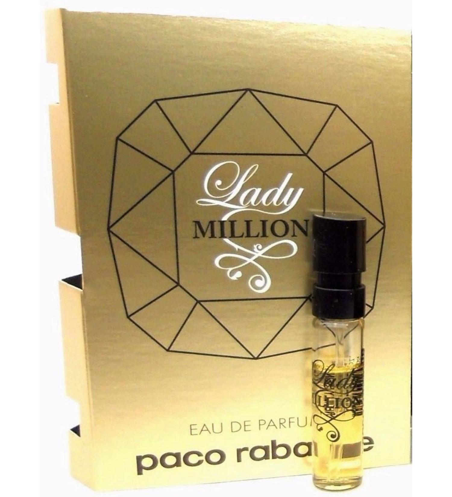 Lady Million By: Paco Rabanne 0.04 oz EDP Women's Sample-Vial