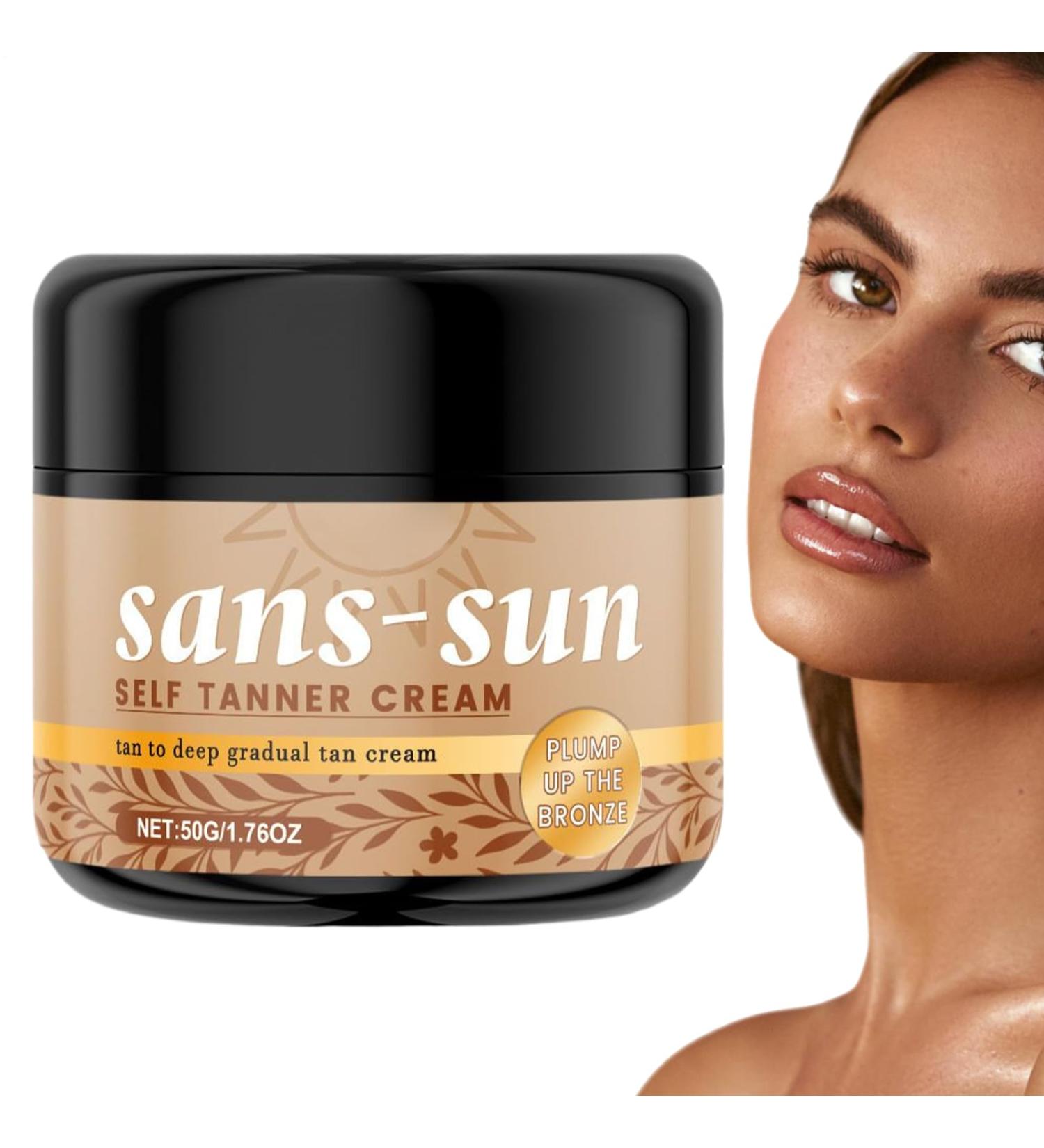 GkgWuxf Selftanning Lotion 50g Selftanner Bronzing and Moisturizing Lotion for Women and Men for Indoor and Outdoor Use during Summer and Holidays - Buy Online on GoSupps.com