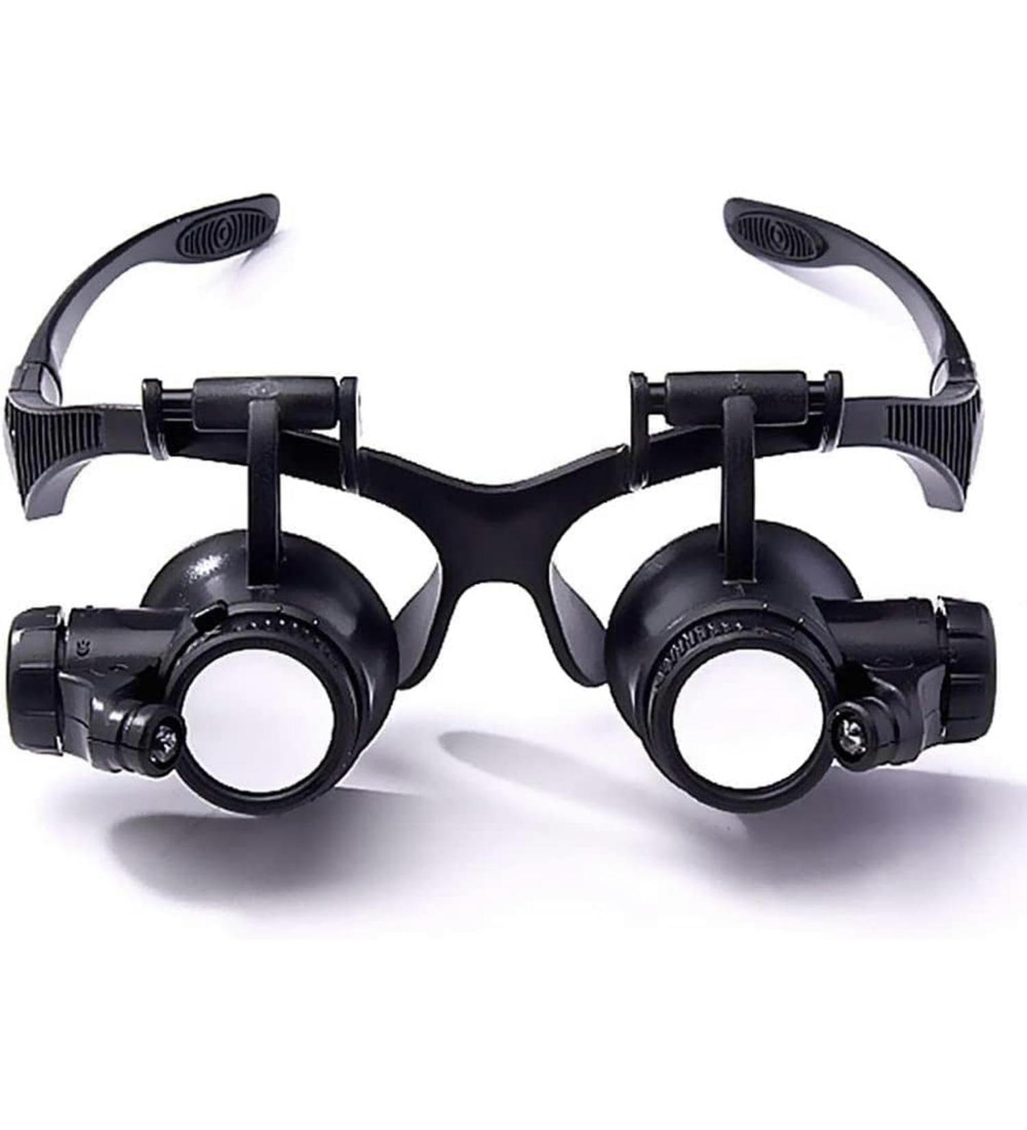 Portable Magnifier Portable Handheld Grip Desktop Enlarge Mirror Head Mounted ES Headband Lamp Hands Free Magnifier Adjustable for Hobby s Beauty and Elderly 2 LED s 25X 2 Full of Stars - Buy Online on GoSupps.com