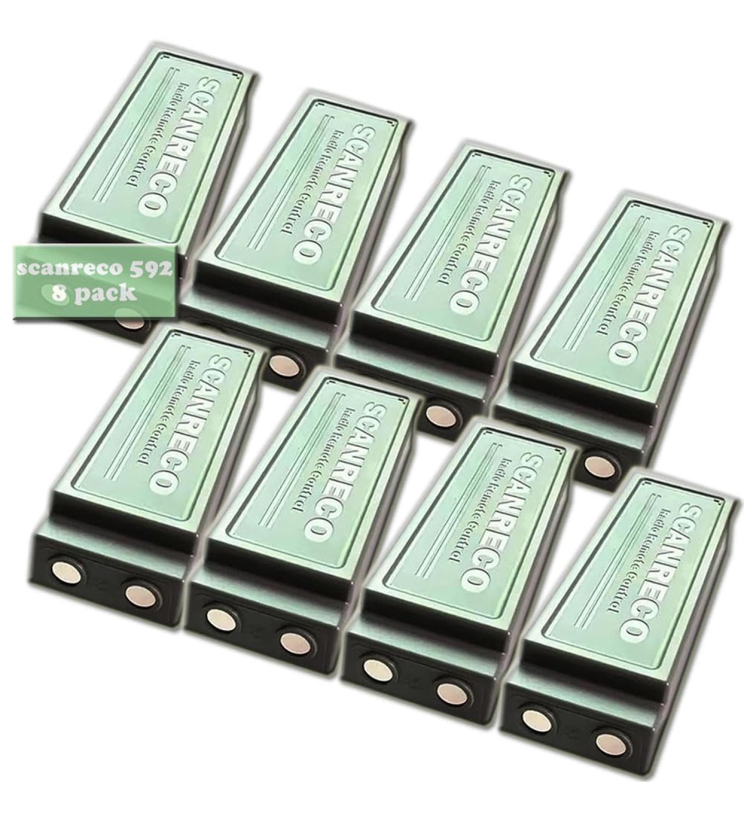 Buy 8 Pack 2000mAh 7.2V NiMH Replacement Batteries for Scanreco 590 592 | International Shipping Available - Buy Online on GoSupps.com