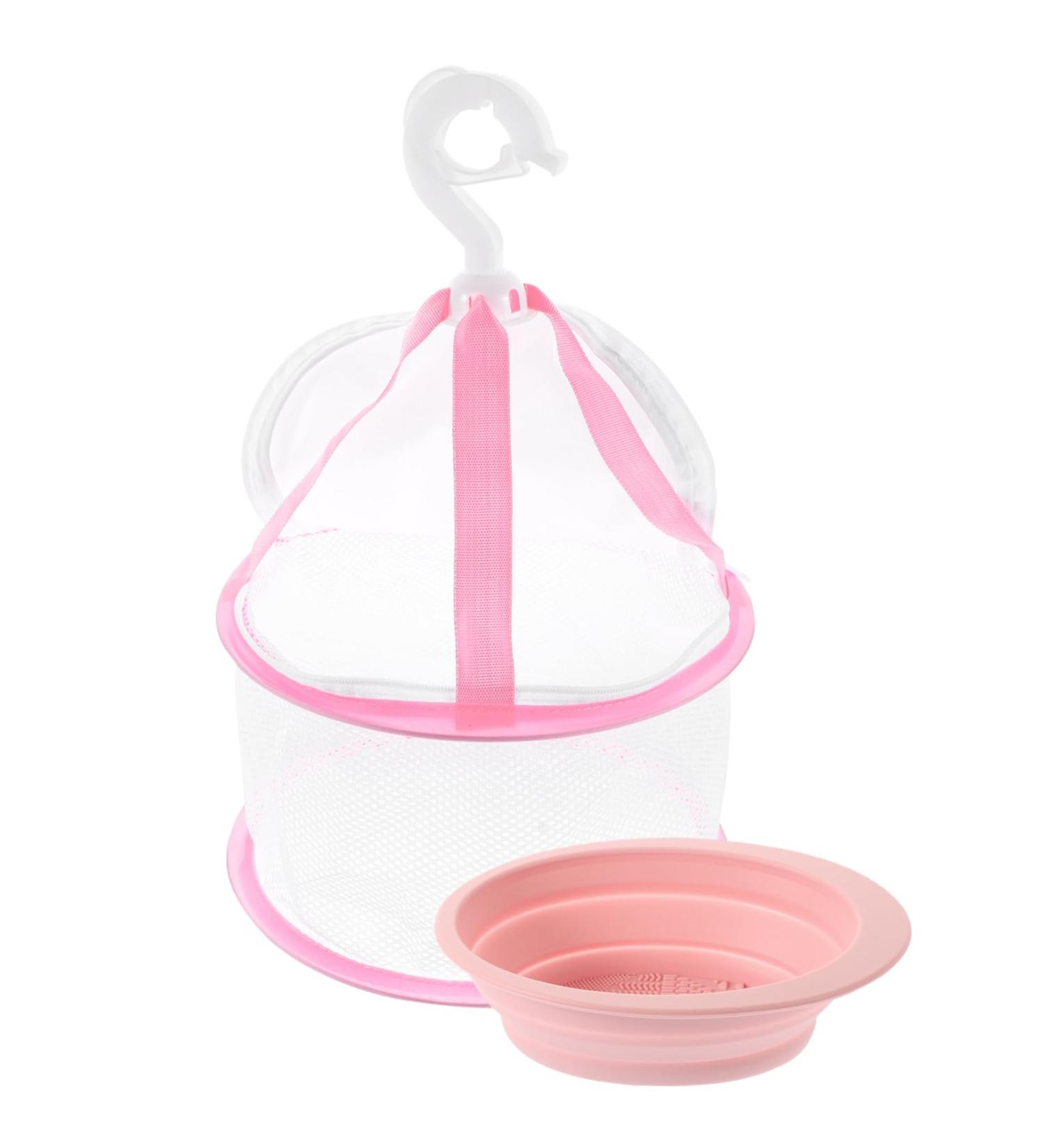 FRCOLOR 1 Set Makeup Brush Cleaning Makeup Brush Drying Rack Makeup Brush Drying Holder Portable Washing Pad Brush Cleaning Pad Mat Makeup Brush Cleaner Pad Silicone Purple Beauty Egg Tool - Buy Online on GoSupps.com