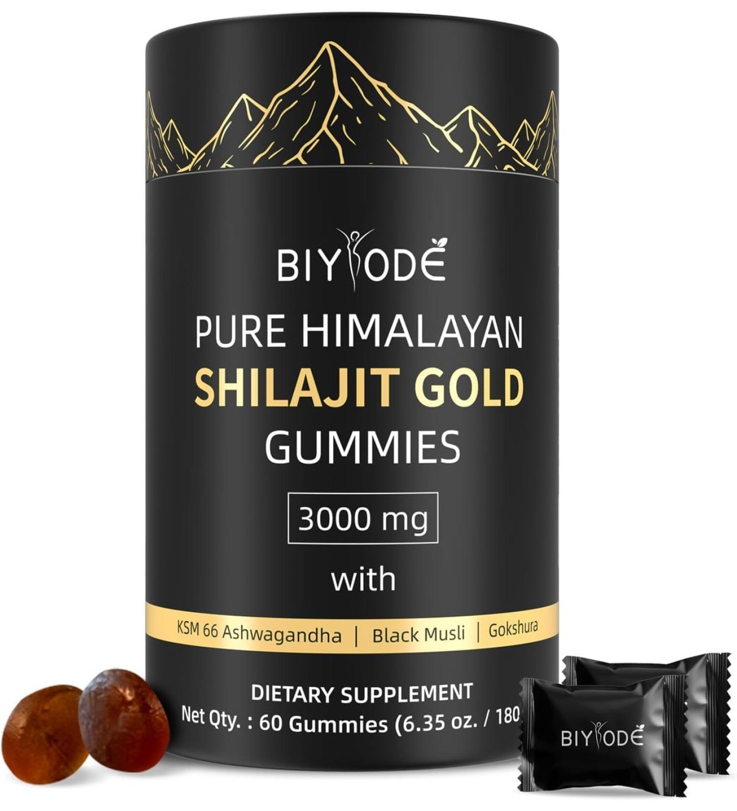 Simply vital Shilajit Erasers Pure Shilajit Himalayan Gold Erasers Fulvic Acid & 85+ Trace Elements Vegan GMO Free Individually Wrapped for Travel 60 Erasers - Buy Online on GoSupps.com