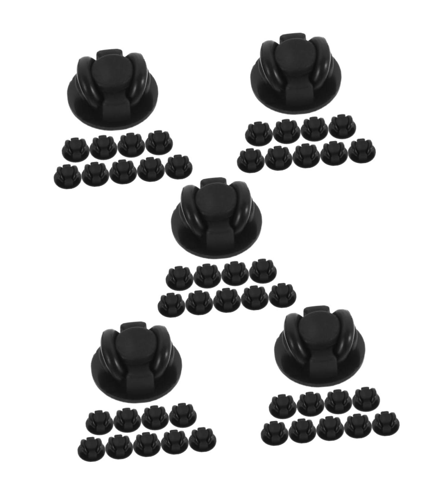 Operitacx 50-Pack Mask Glasses Buckle Extension Clips | Glass Holders & Extenders for Face Cover & Hearing Protection | Lanyard Accessories & Ear PP Rope Buckles - Buy Online on GoSupps.com