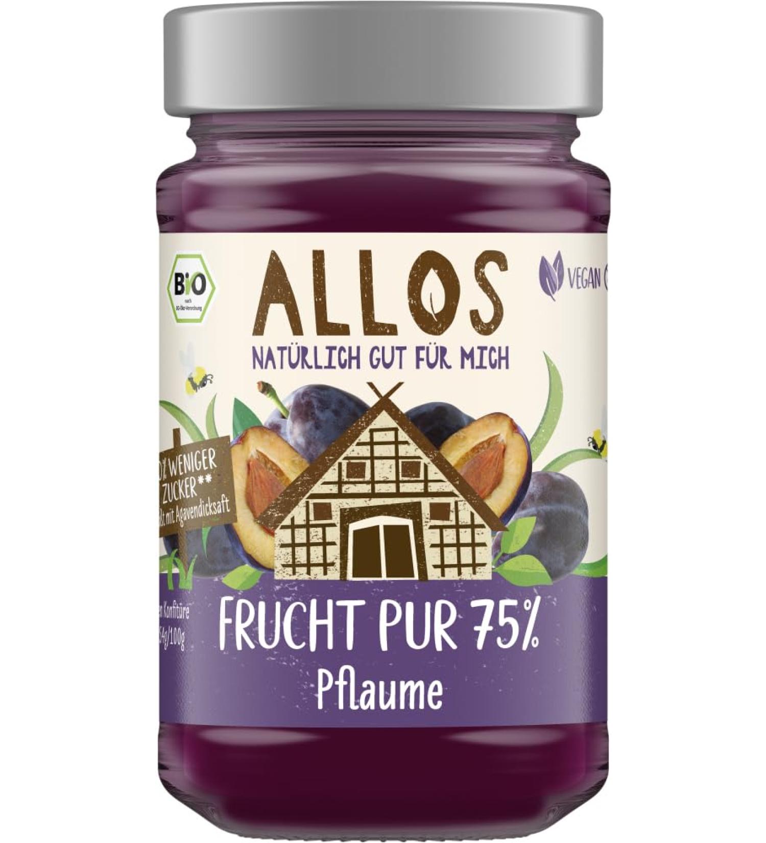 Allos Sugar-free fruit spread and the best of the fruit
