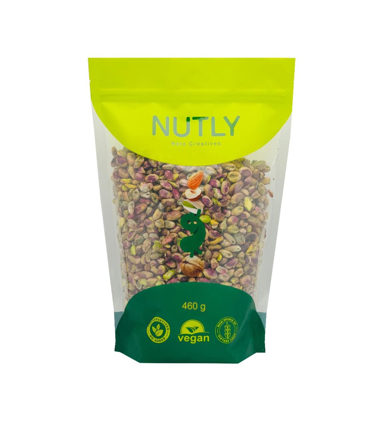 Pistachio kernel Roasted NUTLY (460) 460.0 grams - Buy Online on GoSupps.com