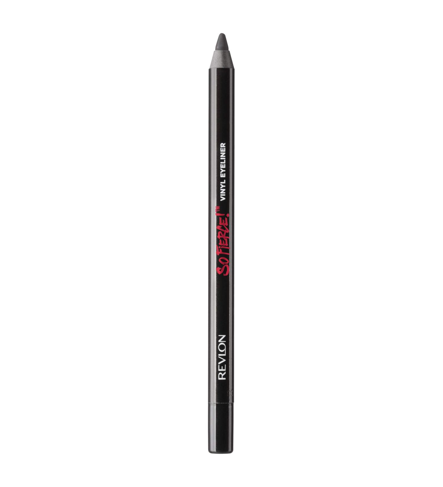 Revlon So Fierce Vinyl Pencil Eyeliner - Midnight Mystery 860, Waterproof, Longwearing, Smooth Gliding Formula - 0.042 Oz - Buy Online on GoSupps.com