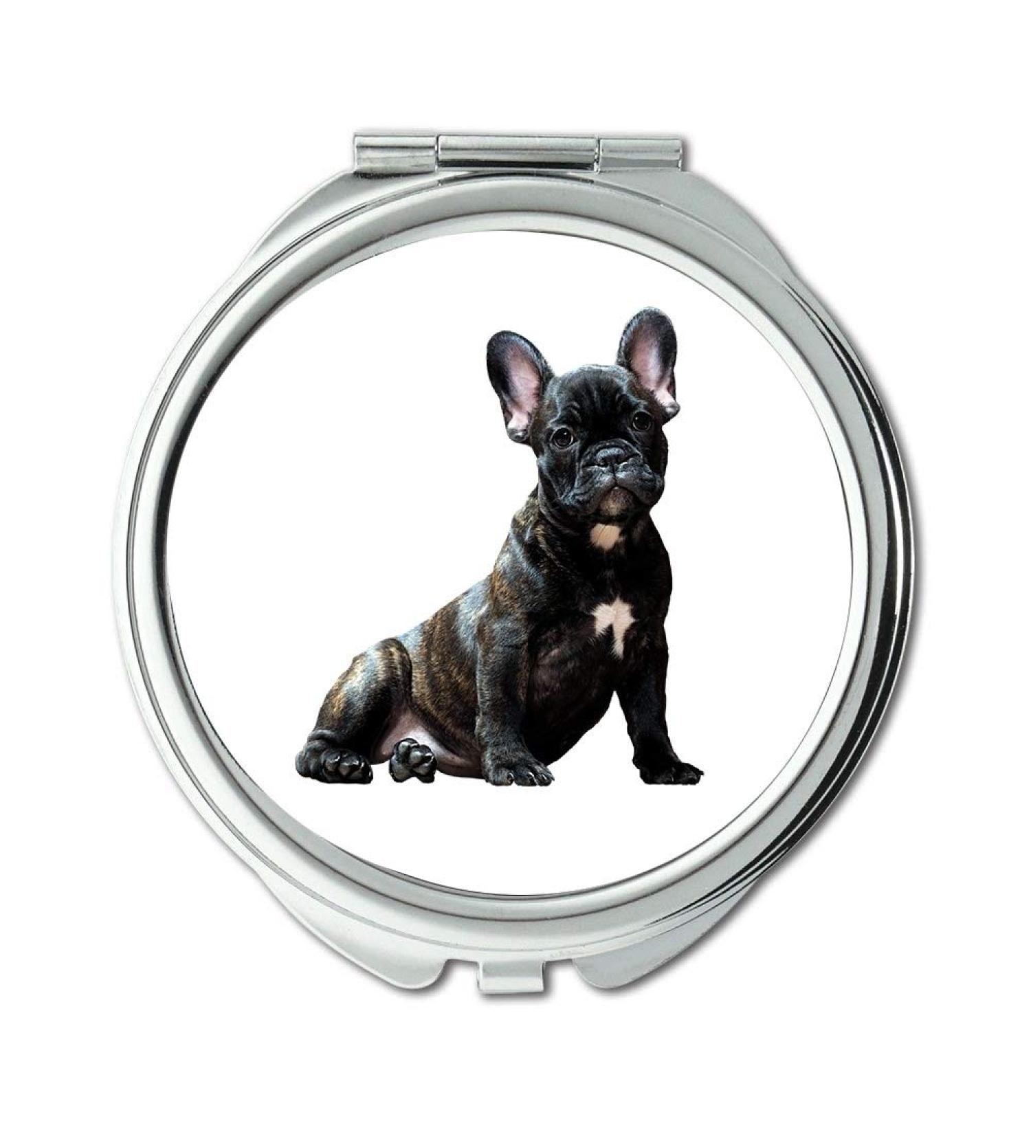Mirror Travel Mirror Dog Bulldog Smart Look Pets Man's Best Friend pocket mirror portable mirror - Buy Online on GoSupps.com