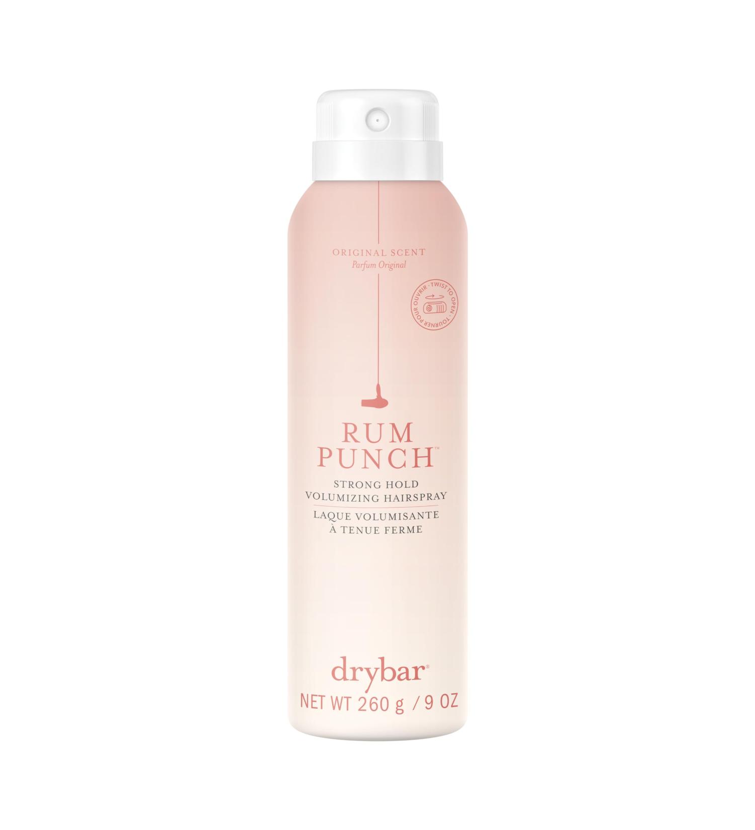 Drybar Rum Punch Strong Hold Volumizing Hairspray | Holds Style for 24 Hours and Instantly Doubles Volume * No Flakiness or Buildup Maximum Hold for Hair Styles and Updos Vegan & Cruelty Free - Buy Online on GoSupps.com
