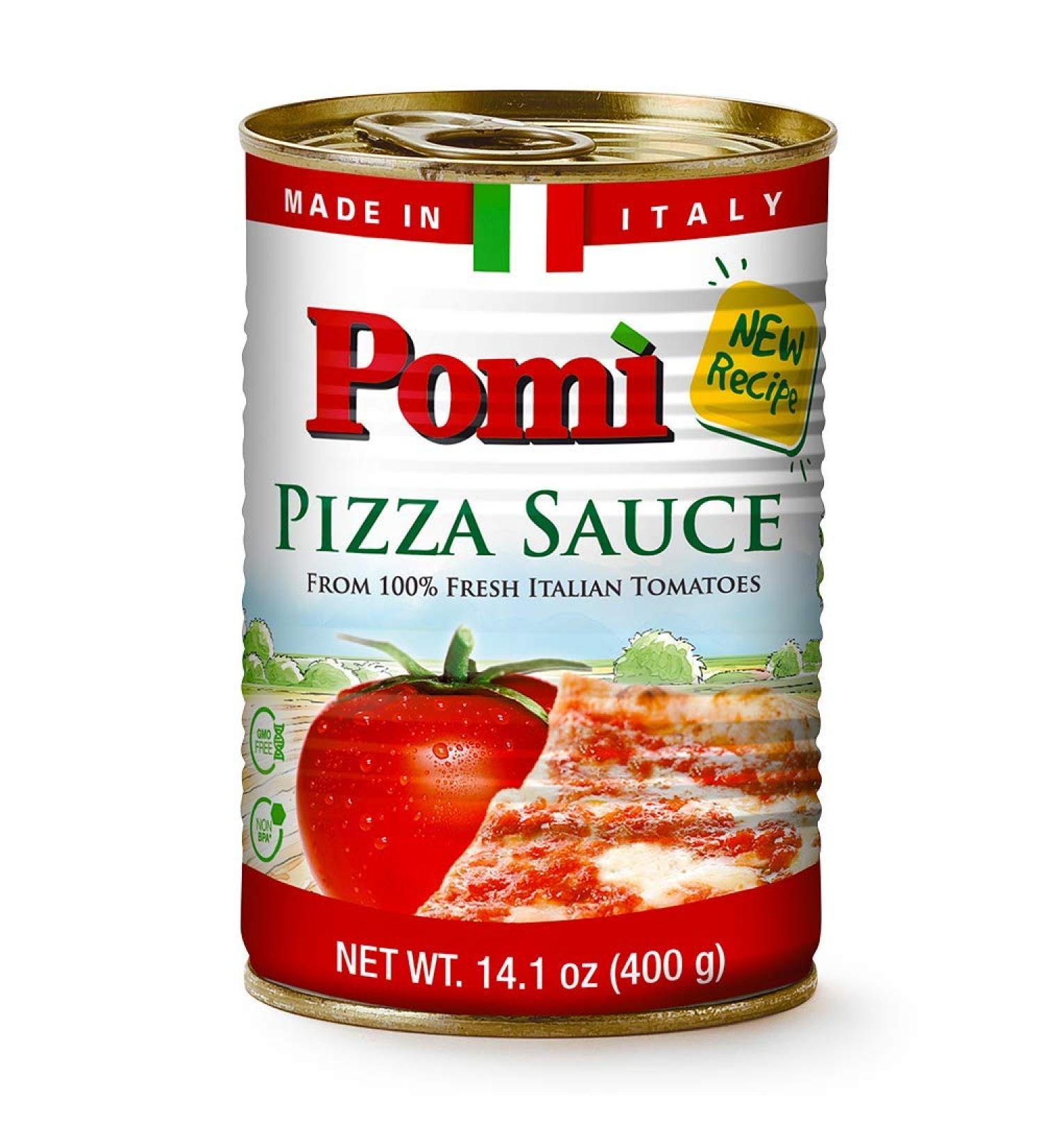 Pom Pizza Sauce Can 14.1 oz 12 Pack - Buy Now for Delicious Homemade Pizzas! - Buy Online on GoSupps.com