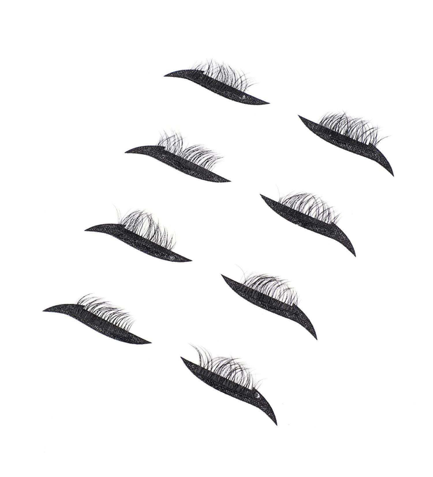 Beatifufu 4 Pairs False Eyelashes Eye Makeup Sticker Eyeliner Tape Self- Adhesive Eye Line Eye Makeup Stickers Double Eyelid Sticker Eyeliner Stickers for Eyes Eyeliner Stickers Wing Plastic - Buy Online on GoSupps.com