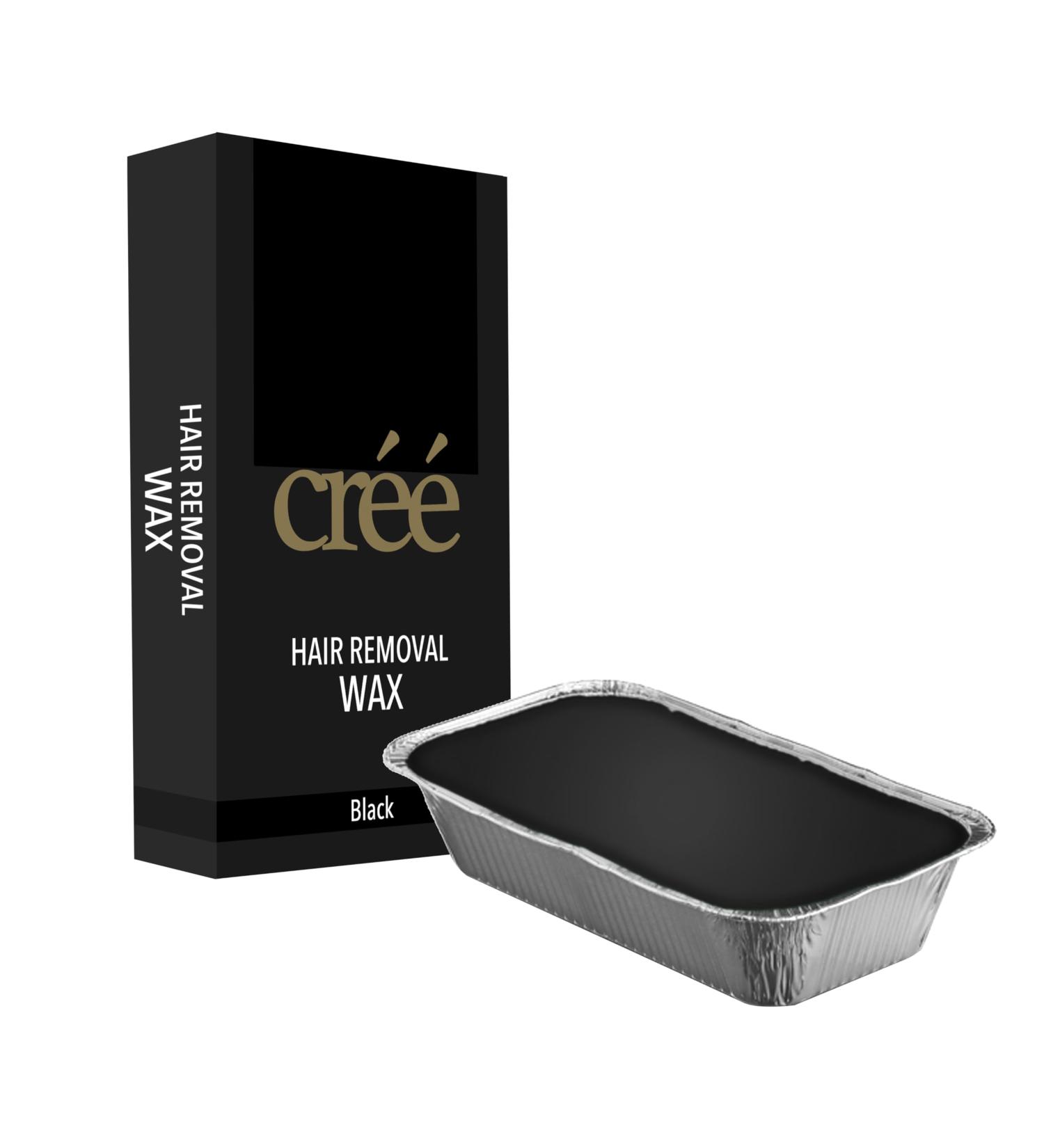 Cr Hair Removal Wax Black Unisex 500G Soft Wax for Face & Body Reduces & Slows Hair Growth Smooth & Effective Hair Removal