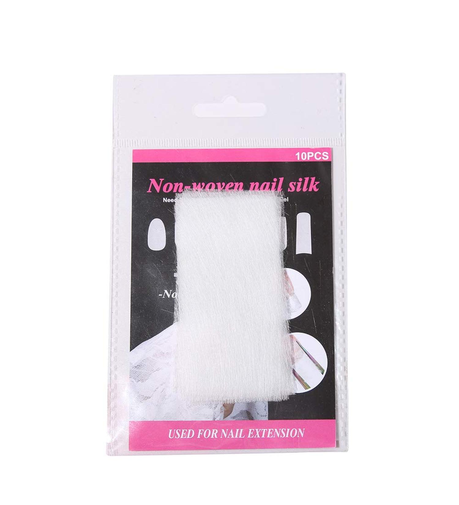 Non-Woven Silk for Nail Extensions - Fiberglass Builder UV Gel Nail Art Forms & Tools - Buy Online on GoSupps.com