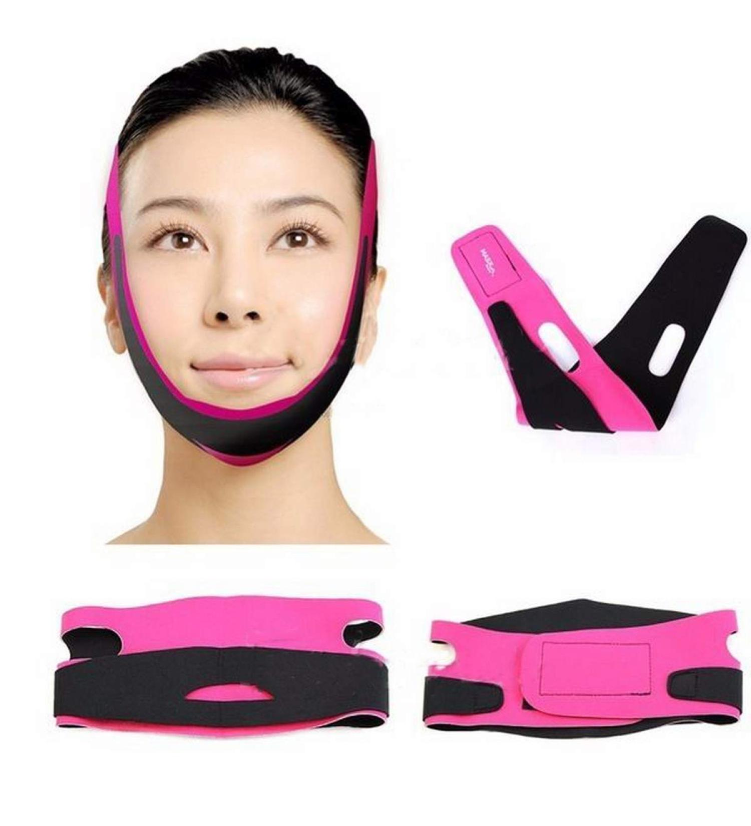 Chin Up Patch V line Double Chin Reducer Face Lift Contour Lifting Firming Moisturizing All Night V-Line Lifting Patches - Buy Online on GoSupps.com