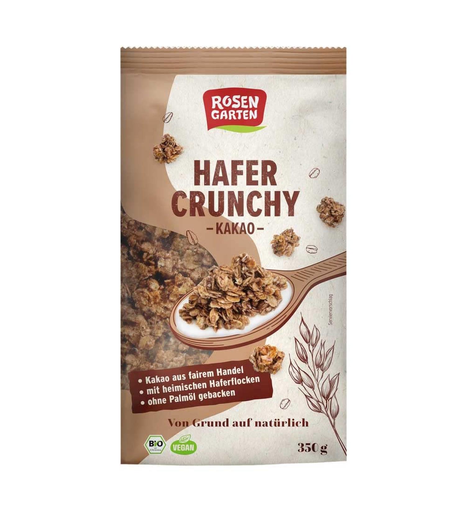 Rosengarten ROSENGARTEN Crunchy oatmeal with cocoa 350g (1 pack)