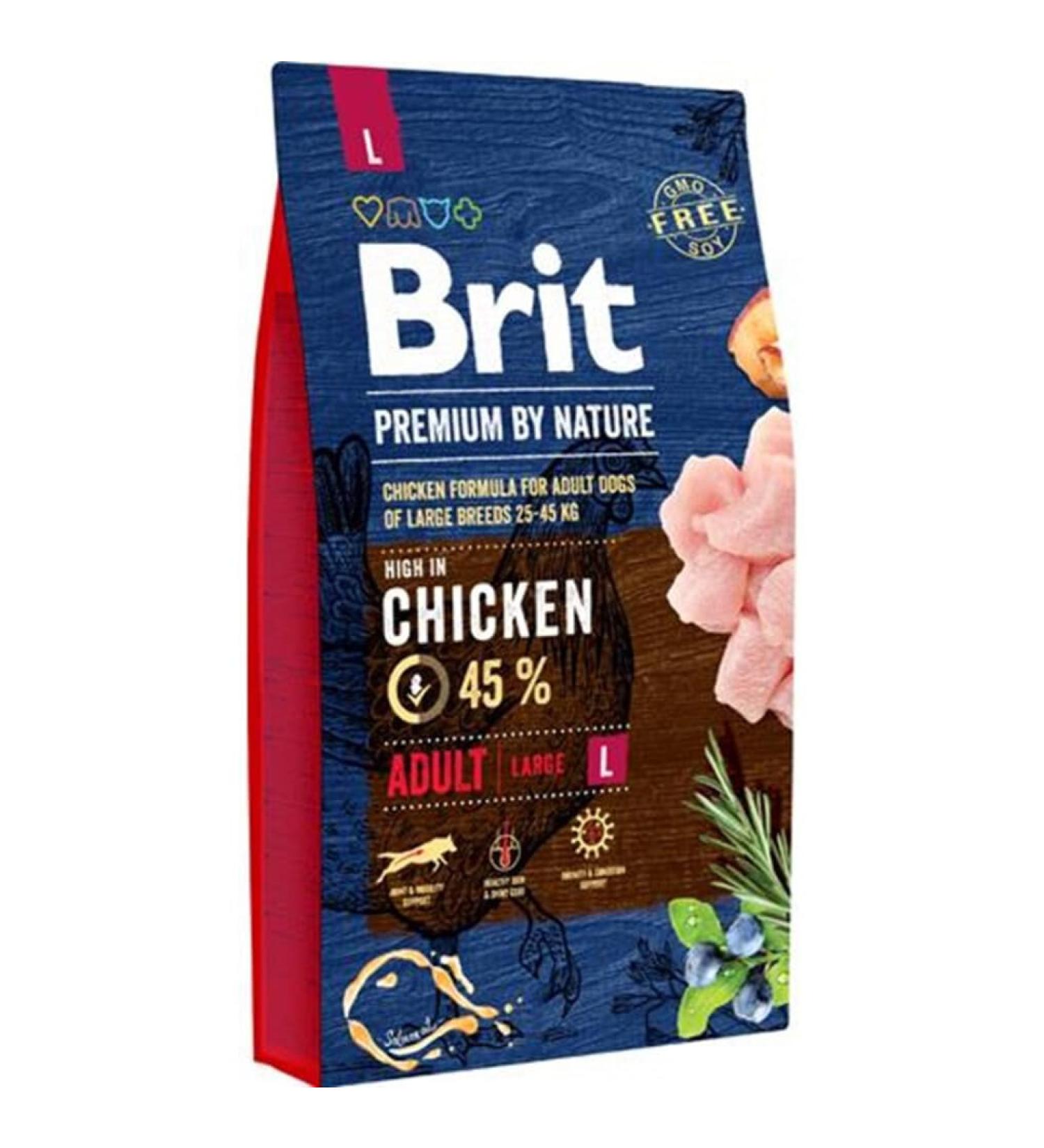 BRIT Premium by Nature Dog Adult L 3 kg - Buy Online on GoSupps.com