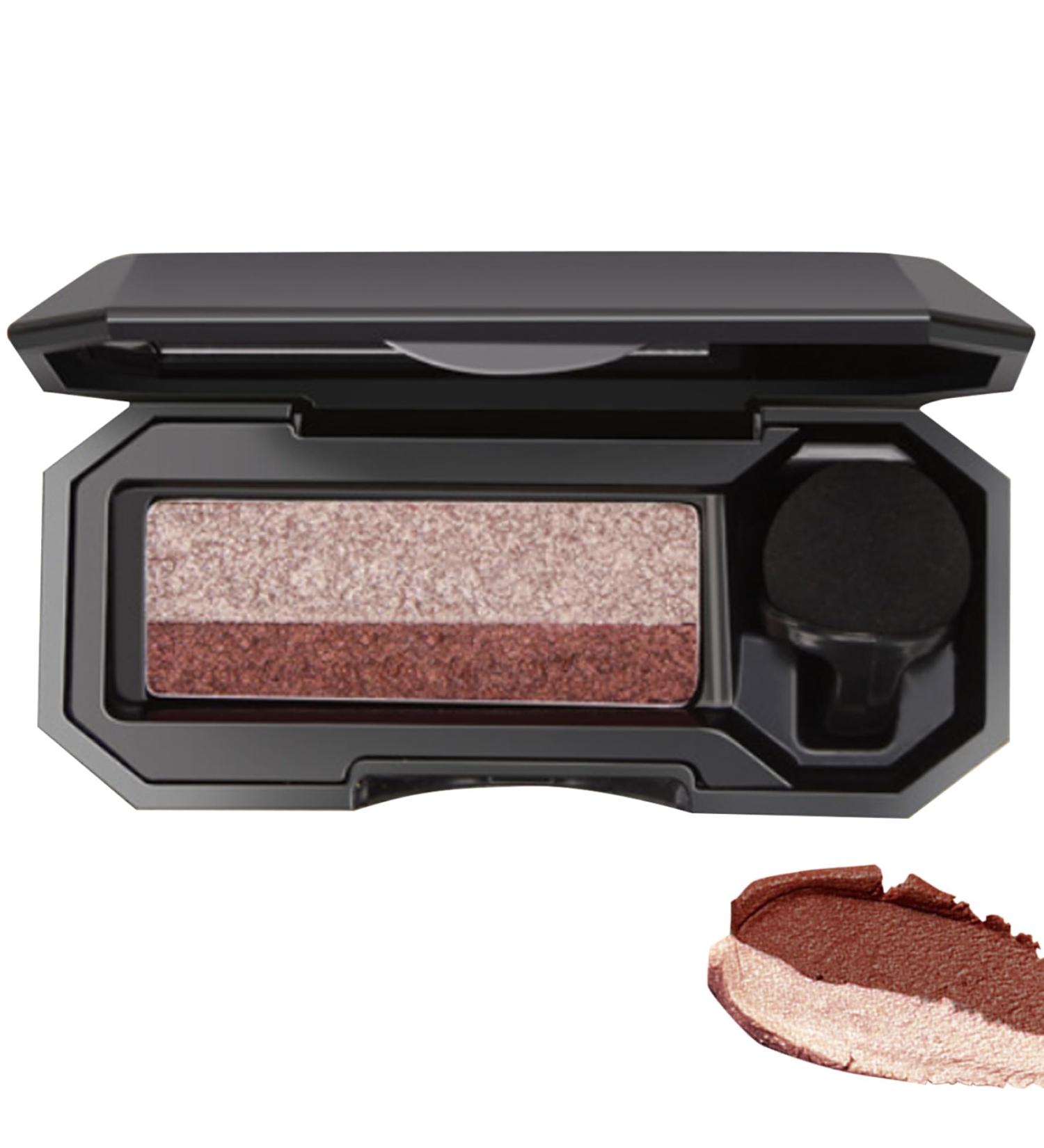 Eyeshadow Palette 2 Colors Eye Shadow Palette Makeup with Small Sponge Brush Waterproof Long-Lasting Portable Two Tone Eyeshadow Highly Pigmented Type 1 Eyeshadow - Buy Online on GoSupps.com