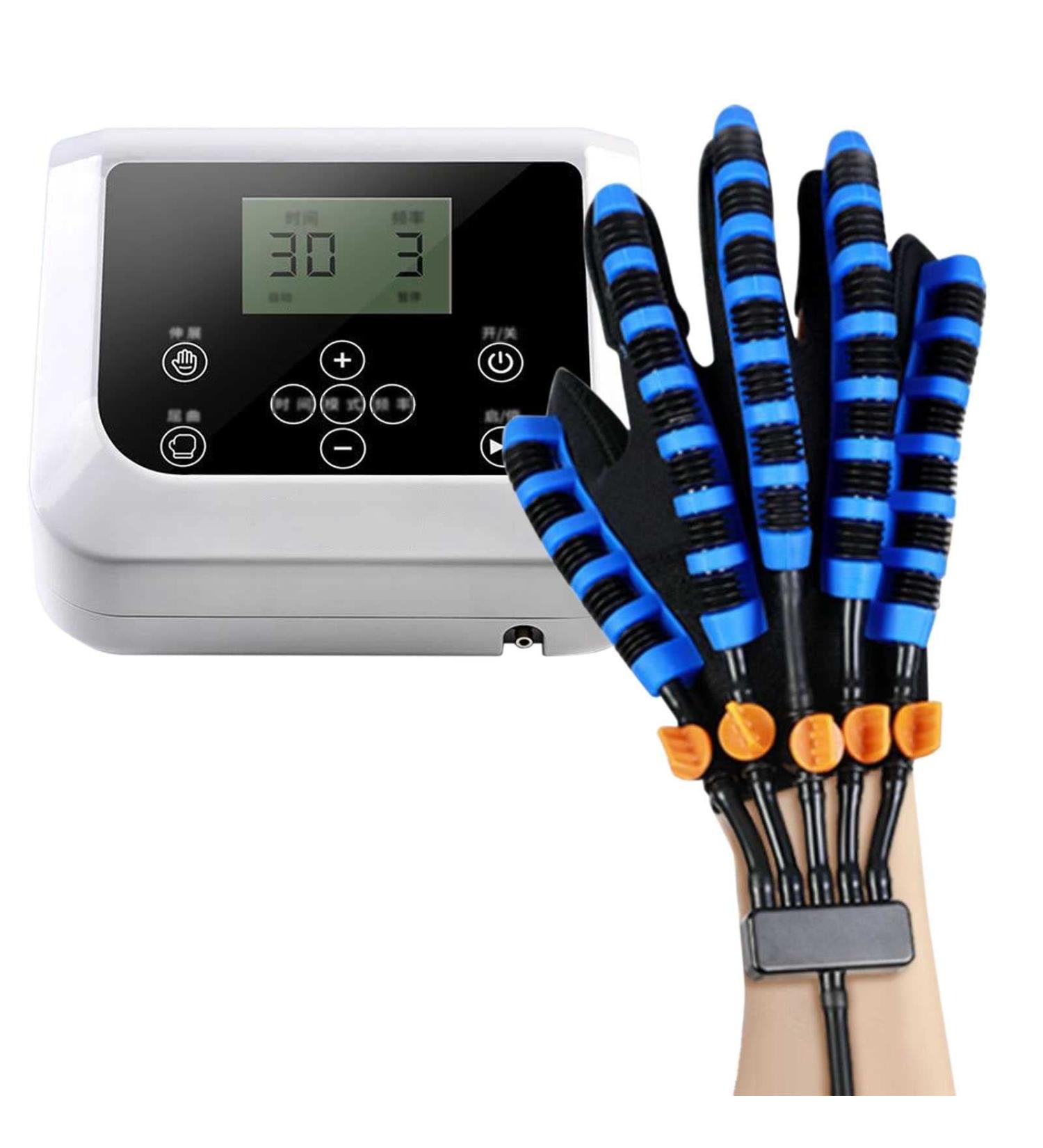 FingerTrainingEquipment RehabilitationRobotGloves PneumaticDesignStrokeHemiplegiaPatientsTendonsExerciseEquipment Needed Right Hand L/Large - Buy Online on GoSupps.com